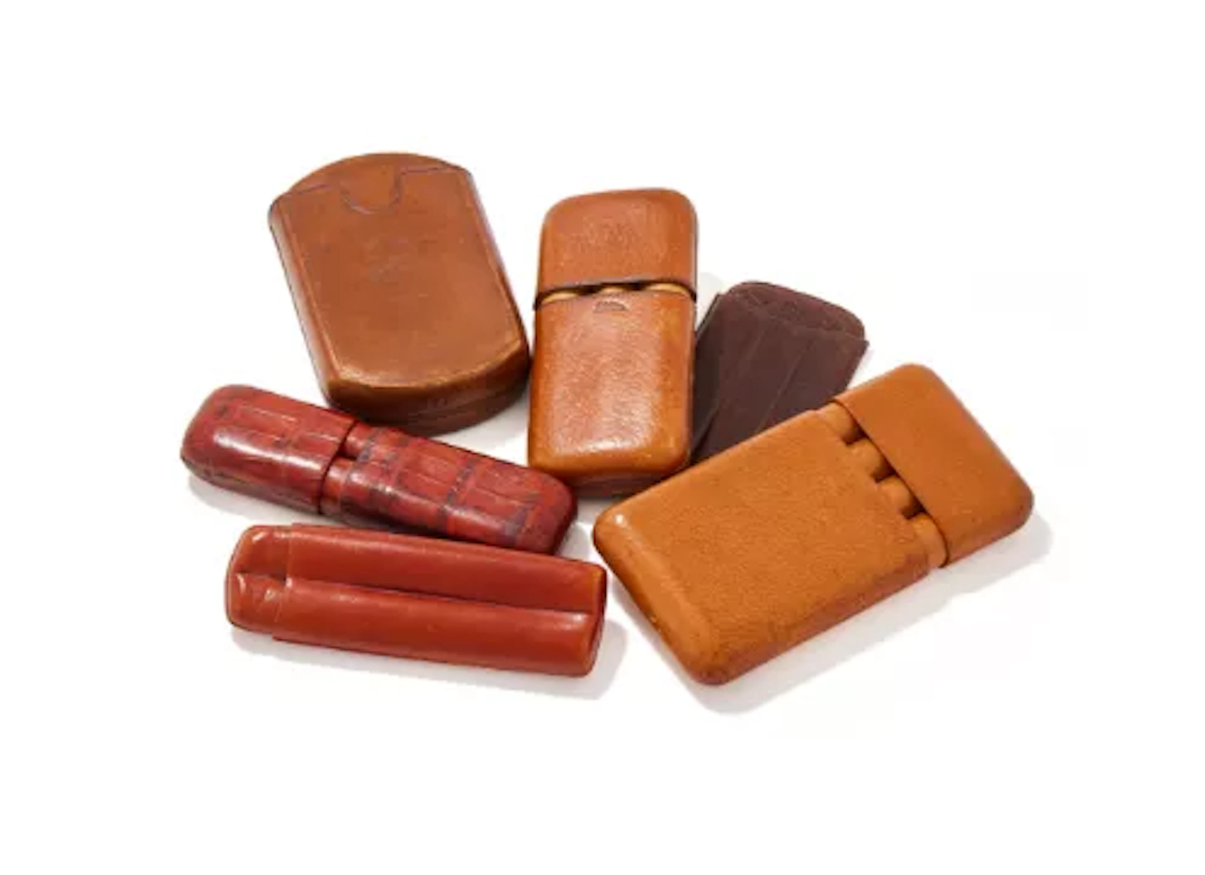 Y SIX CIGAR CASES