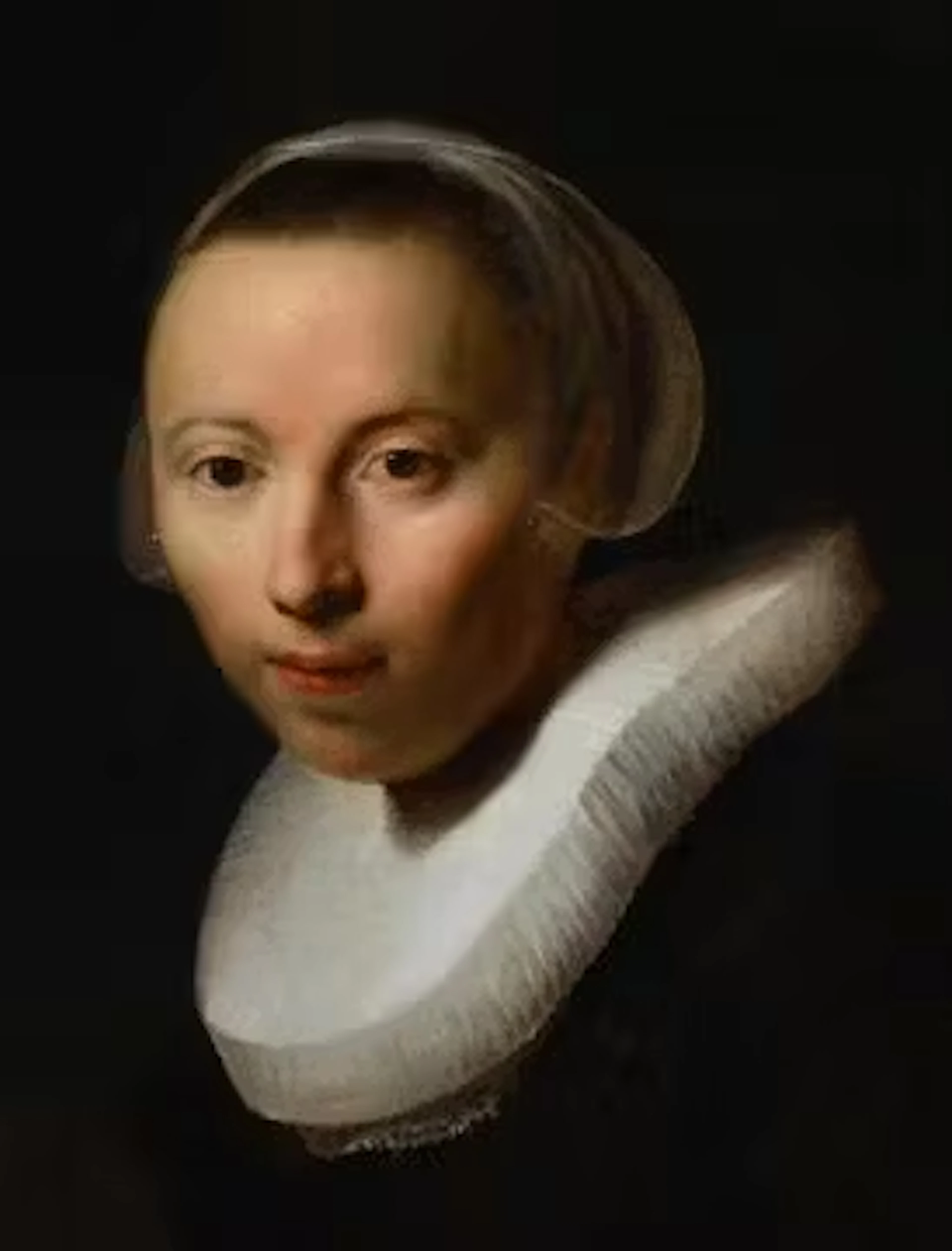 AFTER REMBRANDT HARMENSZOON VAN RIJN, PORTRAIT OF A GIRL