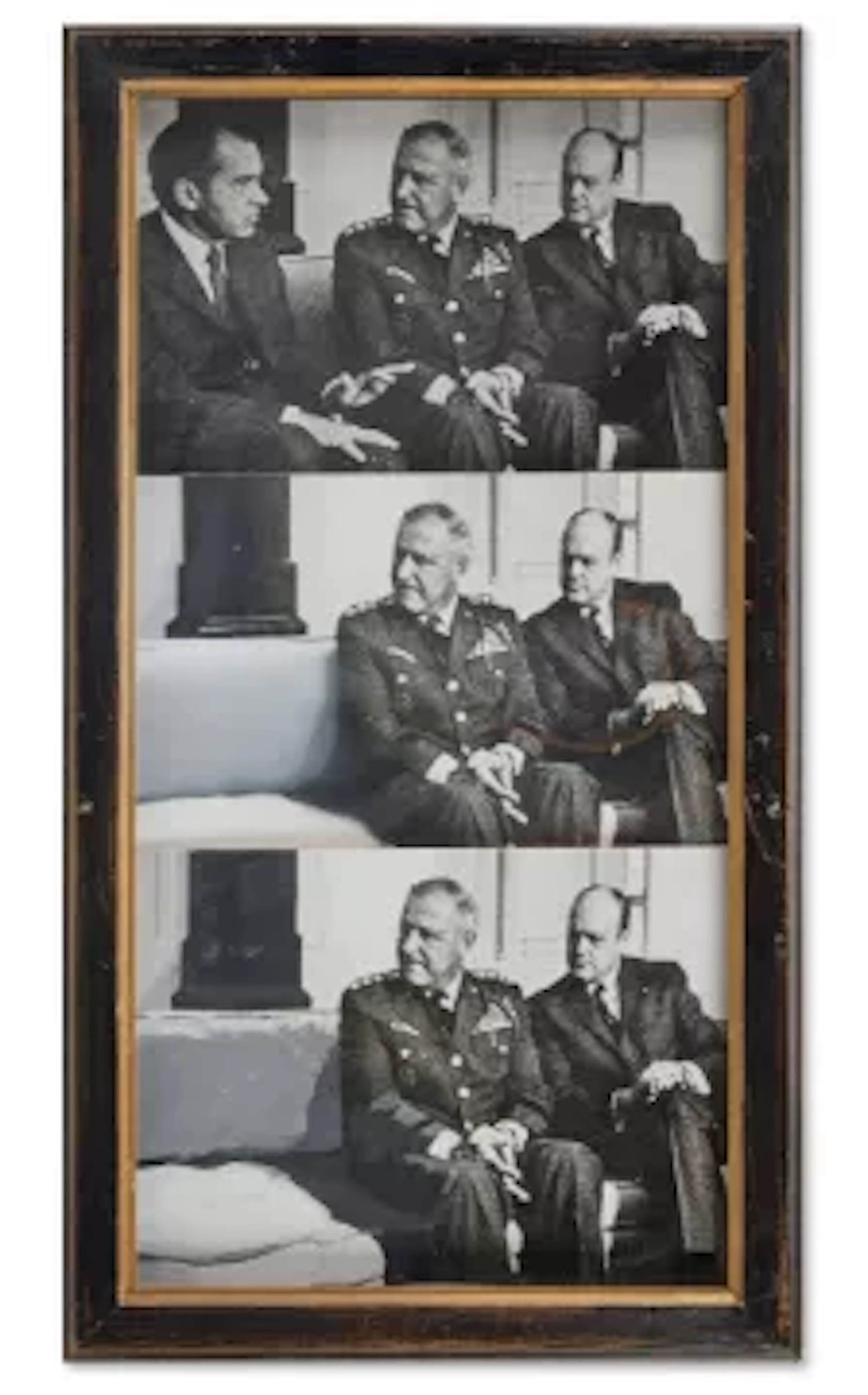 λ DEREK BOSHIER (BRITISH 1937-2024), NIXON ORIGINAL FROM CHANGE PROJECT 1973