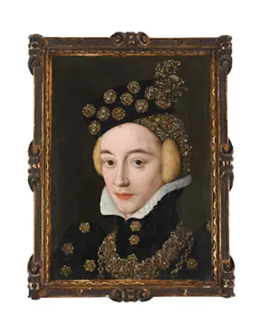 MANNER OF HANS ABEL, PORTRAIT OF A LADY, BUST-LENGTH, WEARING A BLACK