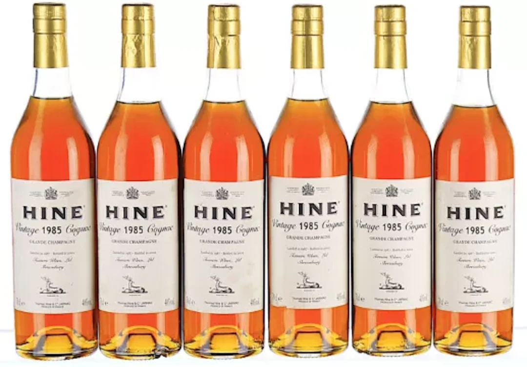 1985 Hine, Vintage Early Landed 1987 Bottled 2002, Grande Champagne Cognac