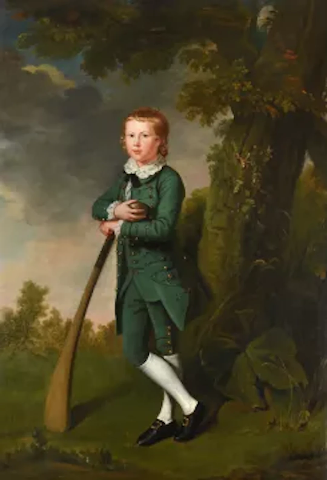 ATTRIBUTED TO THOMAS BEACH (BRITISH 1738 - 1806), PORTRAIT OF HERBERT