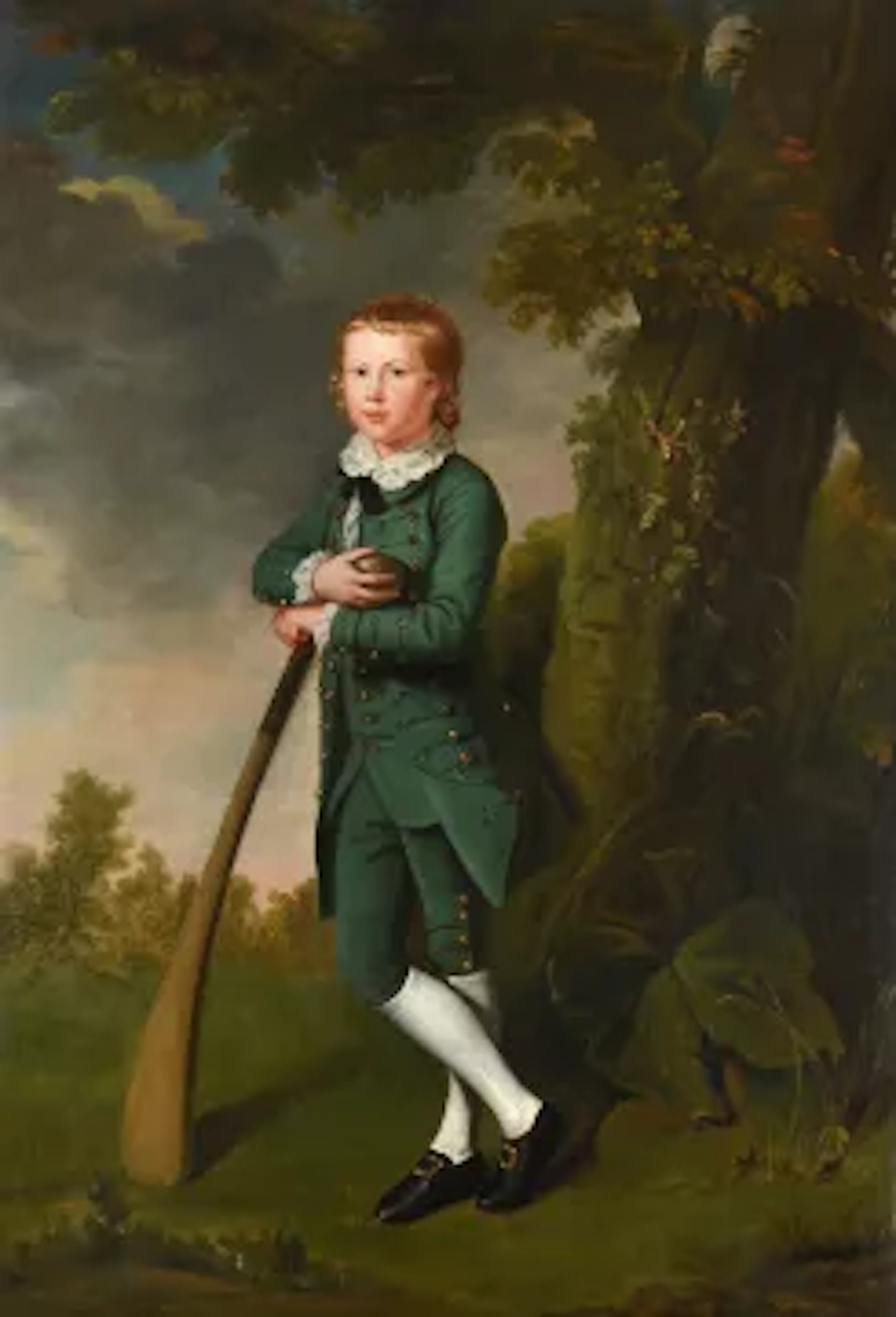 ATTRIBUTED TO THOMAS BEACH (BRITISH 1738 - 1806), PORTRAIT OF HERBERT