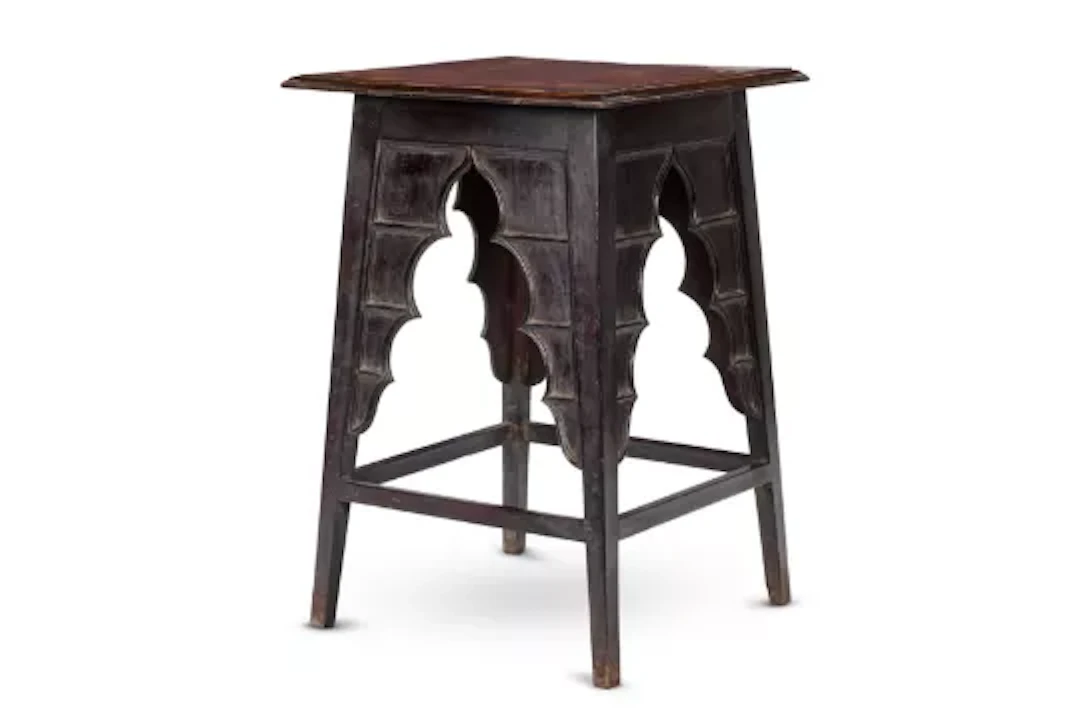 A TEAK CENTRE TABLE, CALCUTTA, LATE 19TH/EARLY 20TH CENTURY