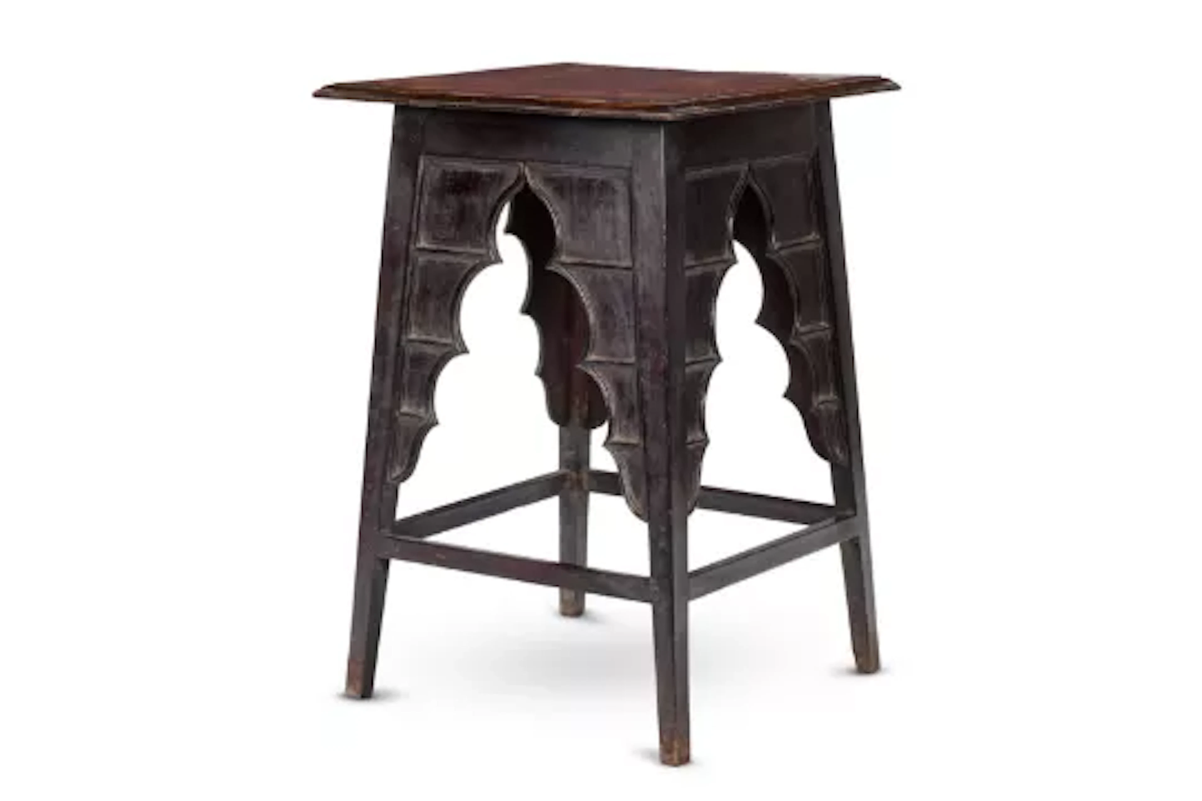 A TEAK CENTRE TABLE, CALCUTTA, LATE 19TH/EARLY 20TH CENTURY