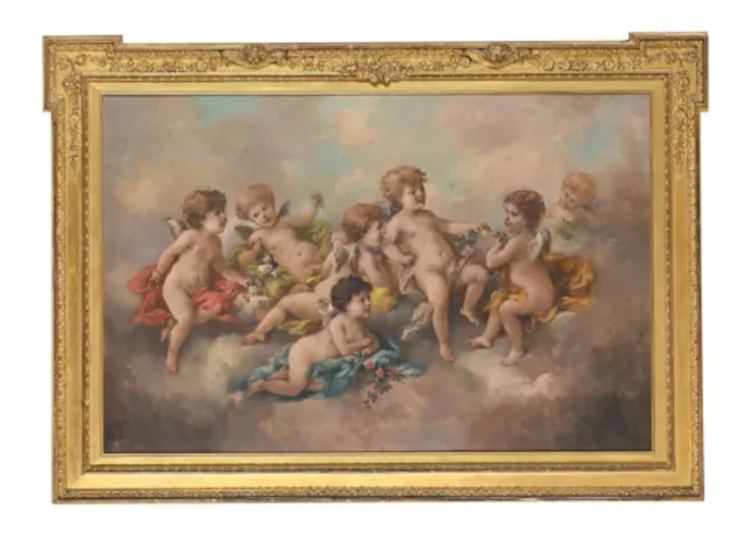 CHARLES AUGUSTUS HENRY LUTYENS (BRITISH 1829-1915), PUTTI