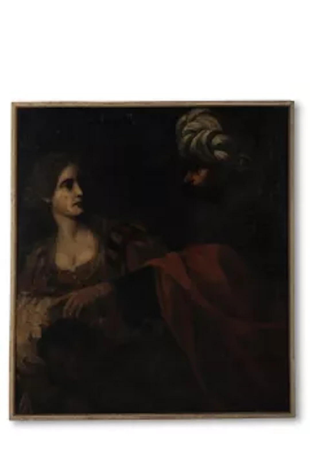 DUTCH SCHOOL (LATE 18TH CENTURY), A MAN IN A TURBAN AND A WOMAN WITH A PAGE