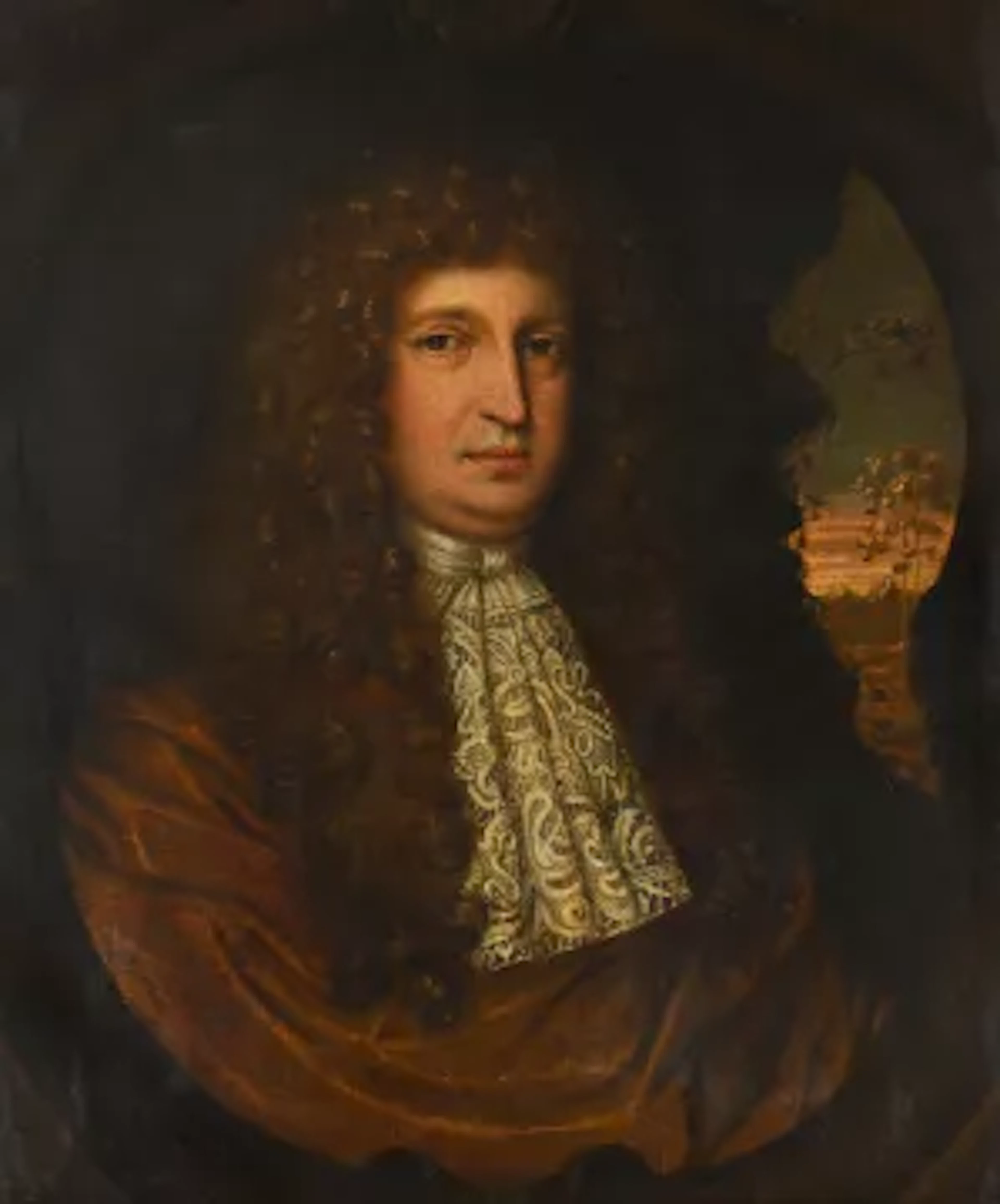 FOLLOWER OF HENRI GASCAR, PORTRAIT OF ROBERT WOOD OF MONK BRETTON (1589-1676)