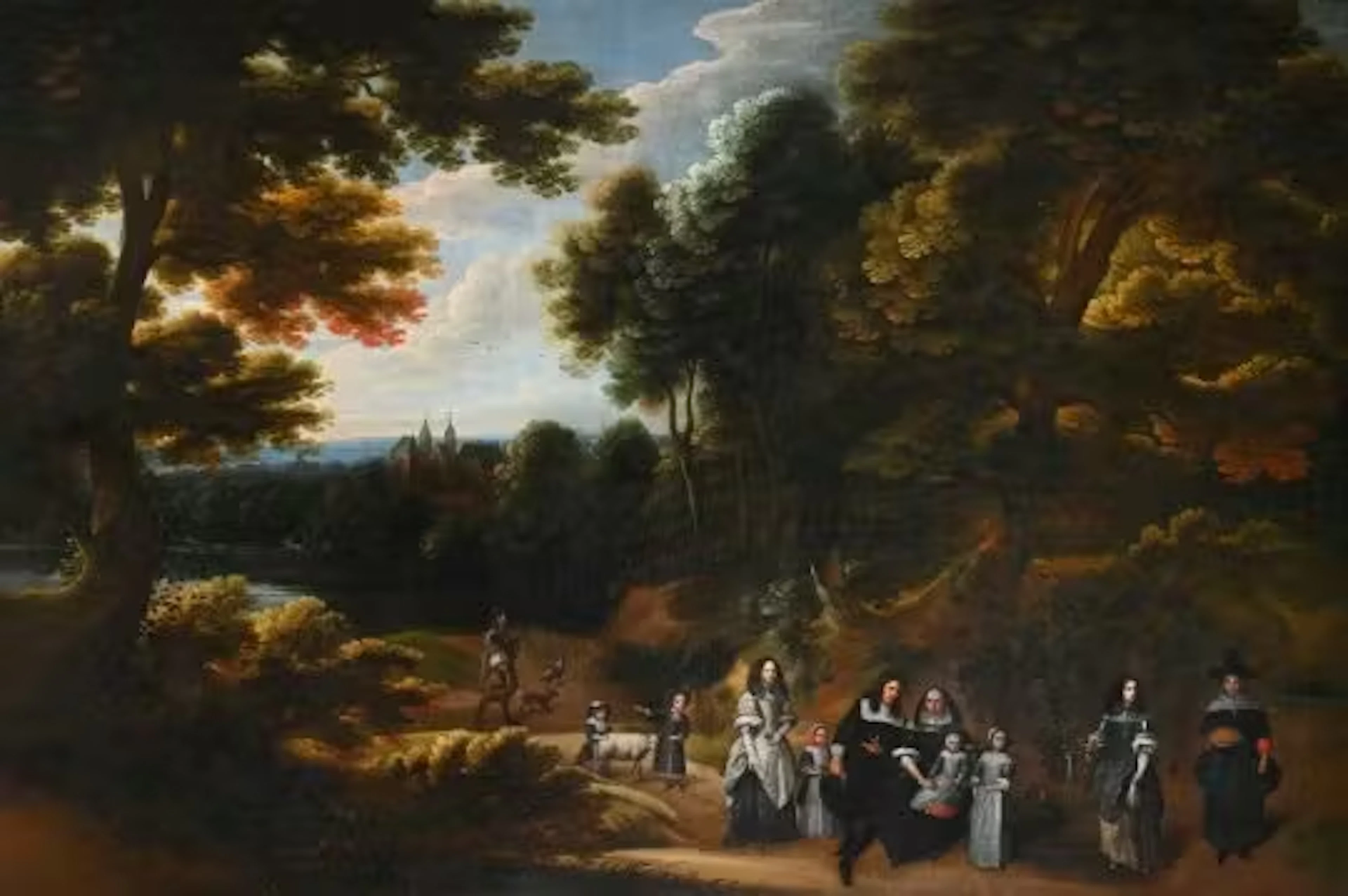 JACQUES D'ARTHOIS (FLEMISH 1613-1686) AND GILLIS VAN TILBORGH (FLEMISH