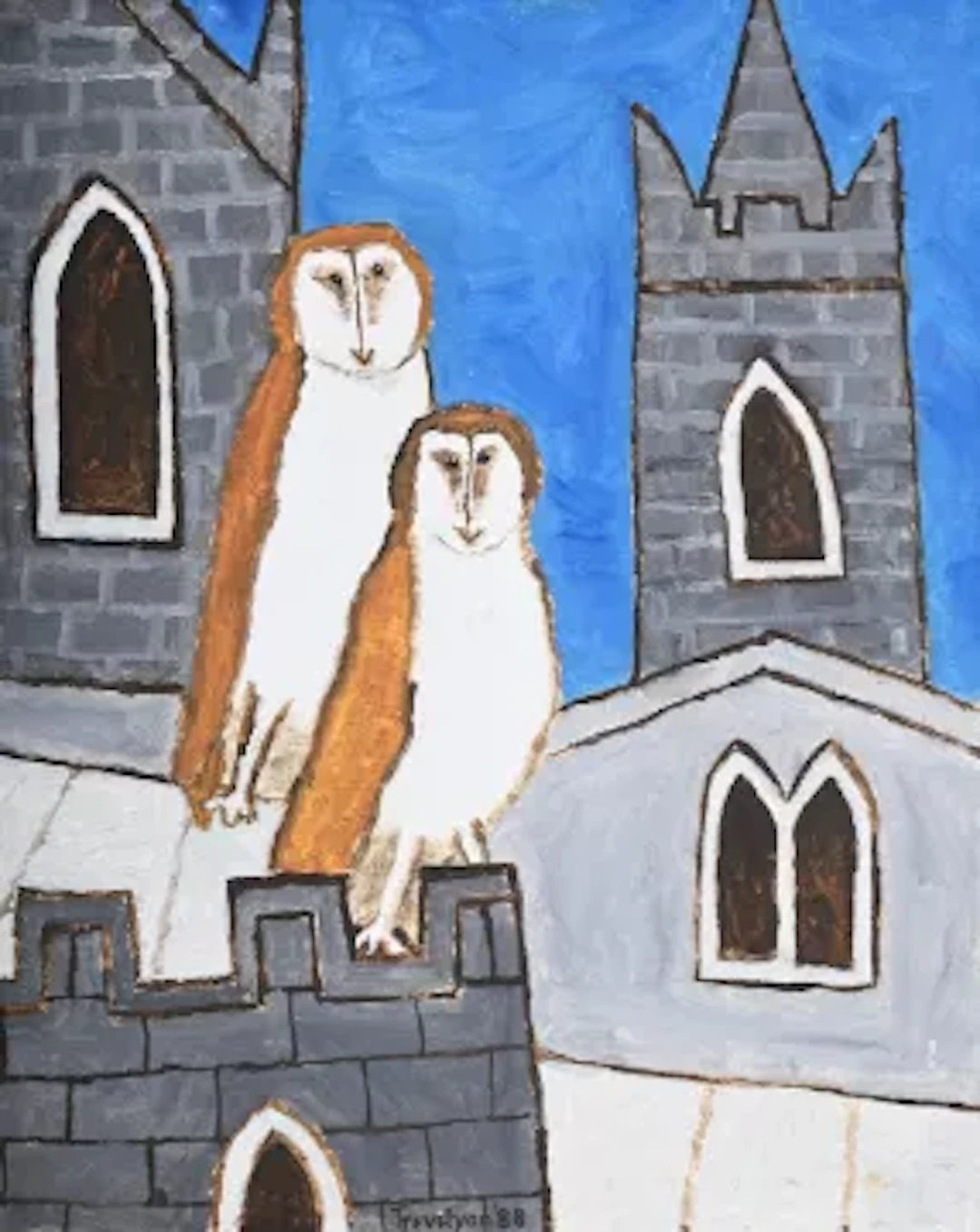 λ JULIAN TREVELYAN (BRITISH 1910-1988), OWLS