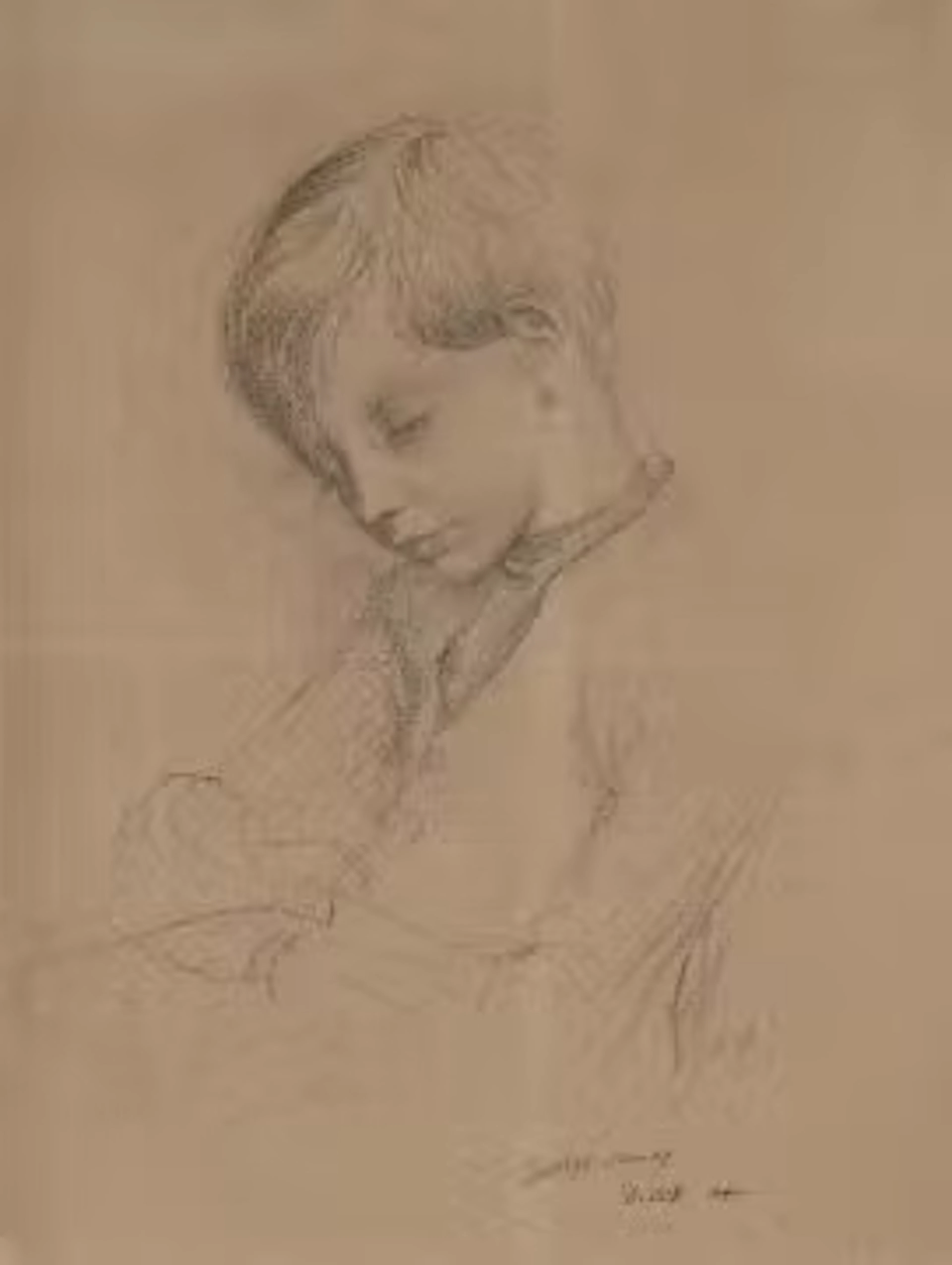 REX WHISTLER (BRITISH 1905-1944), PORTRAIT OF GEORGE SASSOON