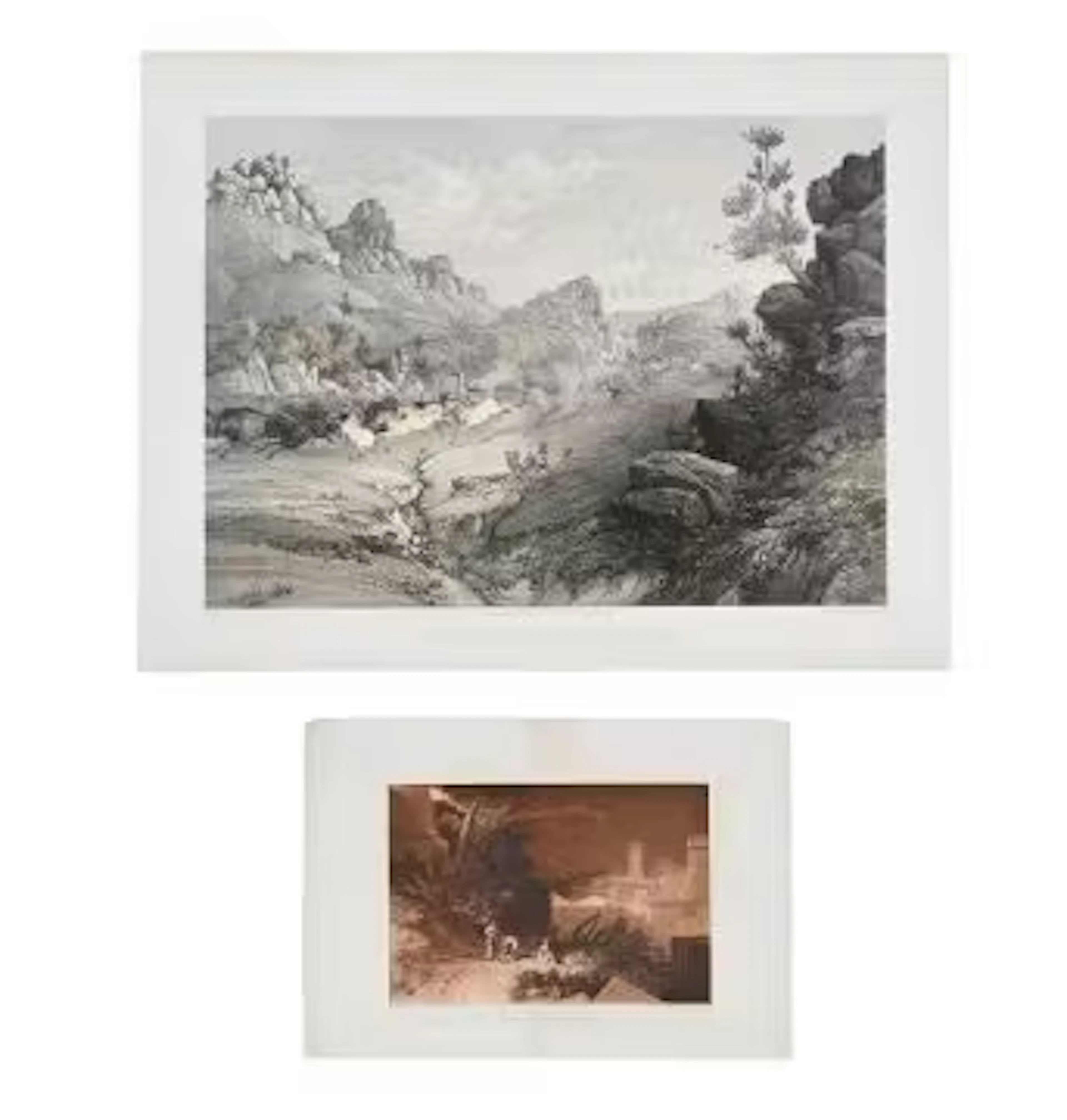 JOSEPH MALLORD WILLIAM TURNER (BRITISH 1775-1851) & THOMAS BAINES
