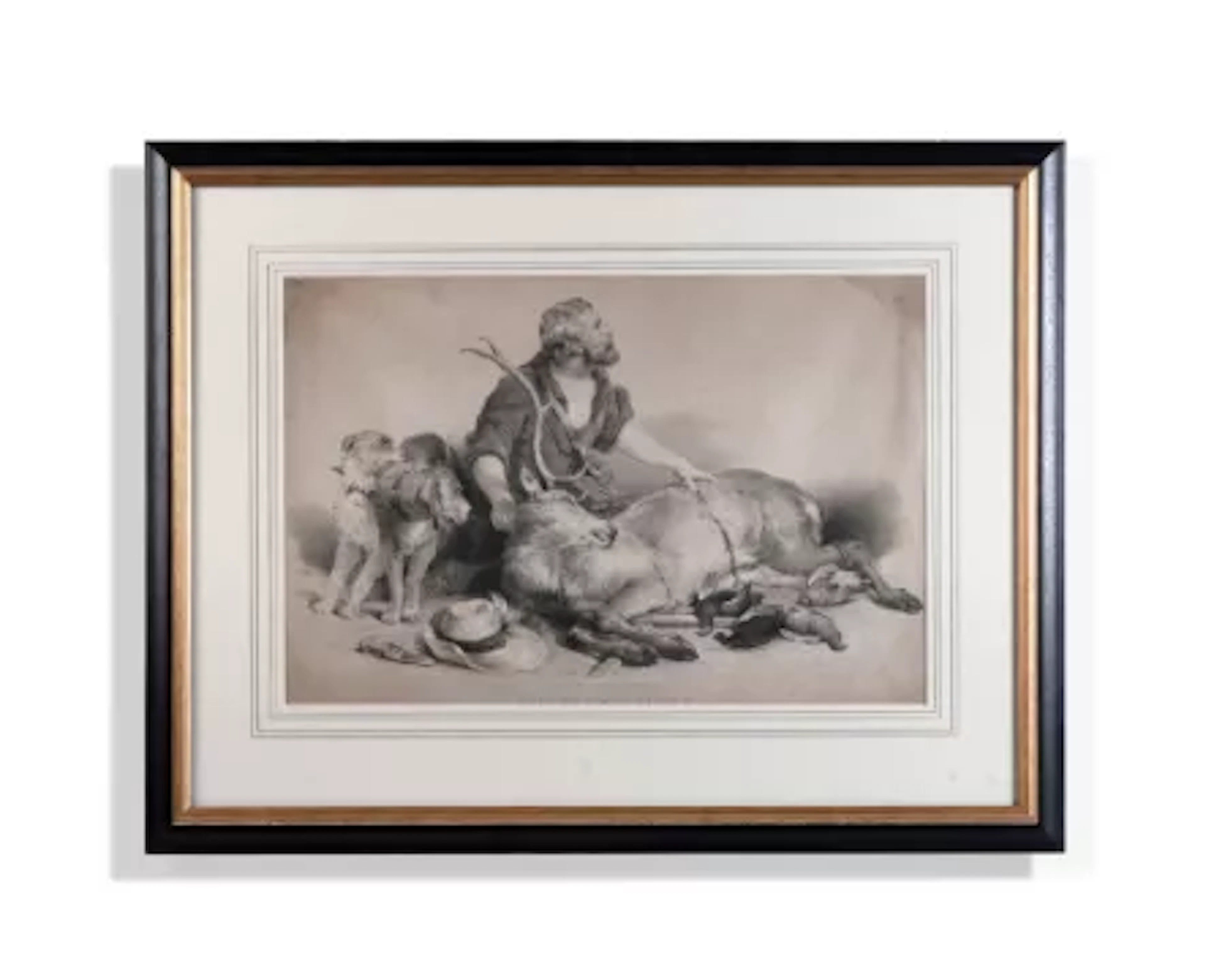 AFTER SIR EDWIN HENRY LANDSEER, THE END OF THE HUNT