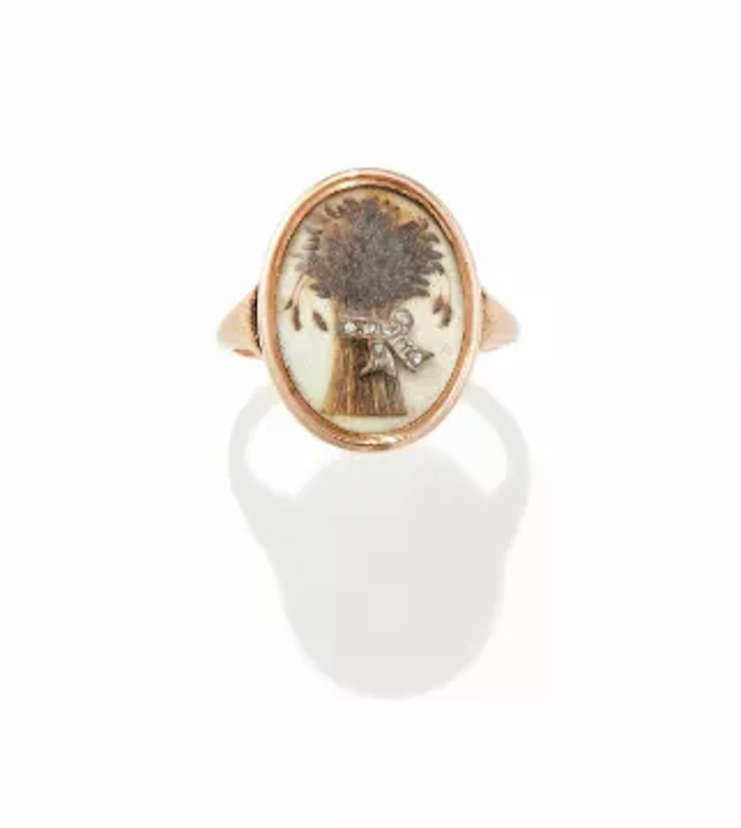 Y A LATE 18TH CENTURY SENTIMENTAL RING