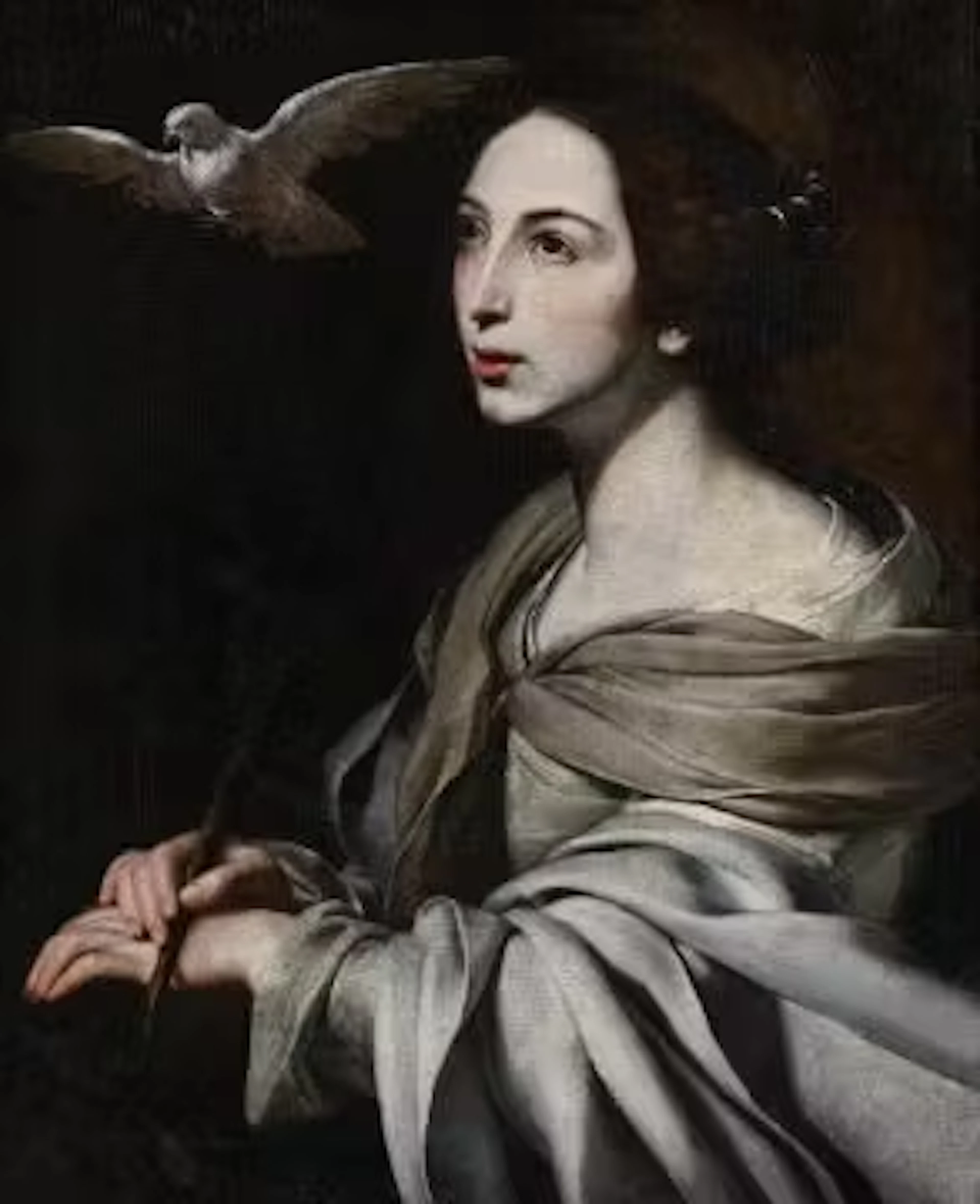 FRANCESCO GUARINO (ITALIAN 1611-1651), PORTRAIT OF A SAINT, PROBABLY