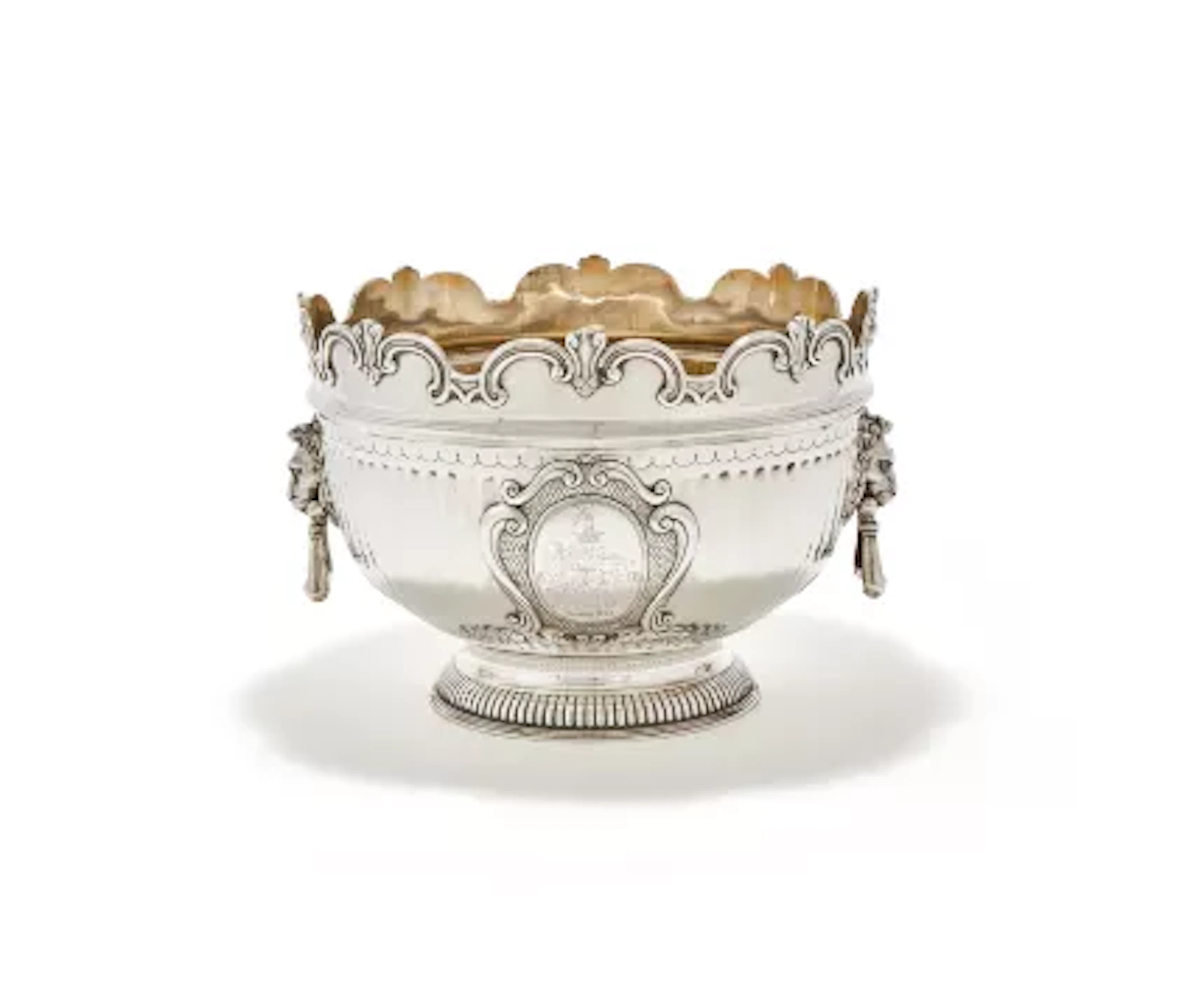 A VICTORIAN SILVER ROSE BOWL, GOLDSMITHS & SILVERSMITHS CO. LTD.