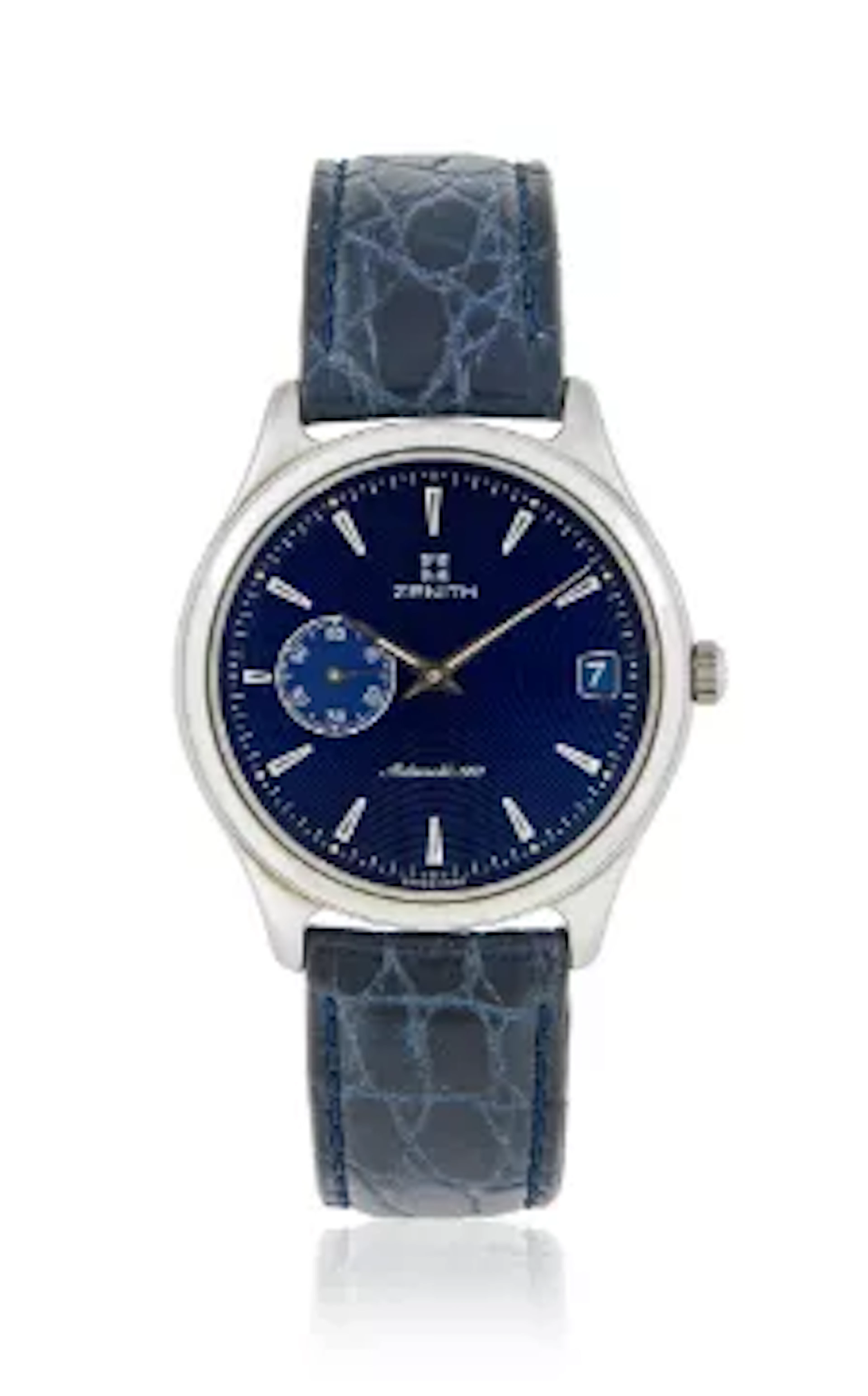 Y ZENITH, CLASS ELITE, REF. 90/01 0040 680, A STAINLESS STEEL WRISTWATCH