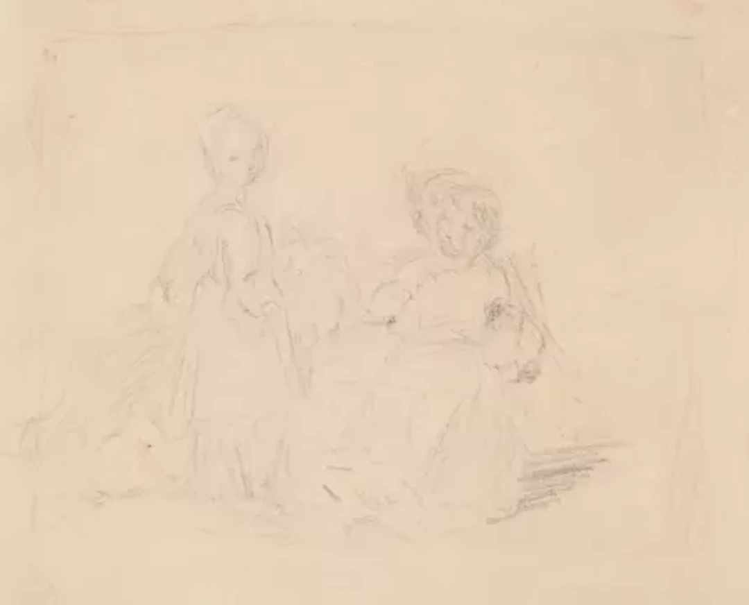 GEORGE RICHMOND, R.A. (BRITISH 1809-1896), THE ARTIST'S FAMILY