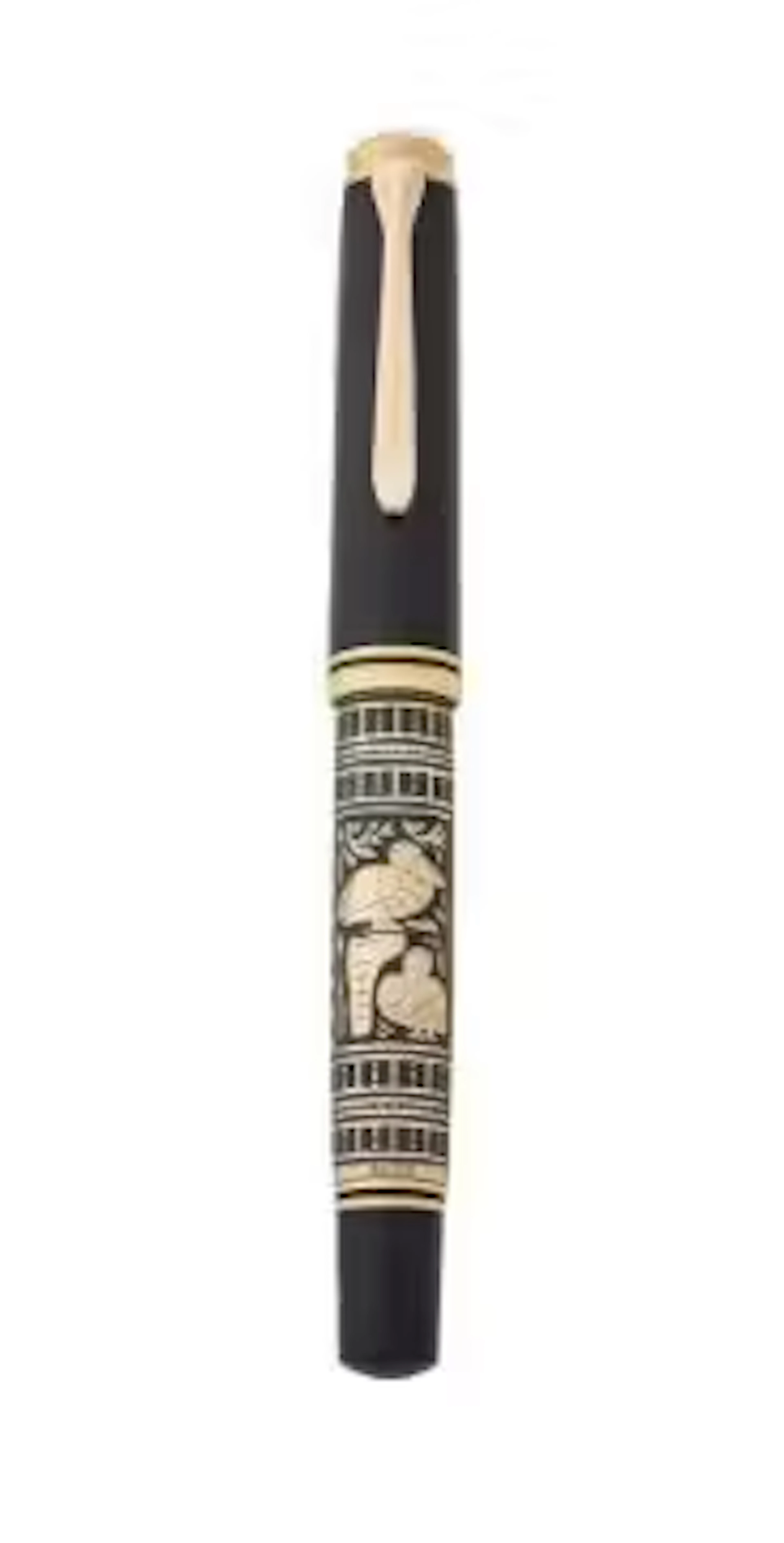 PELIKAN, TOLEDO, A SILVER GILT FOUNTAIN PEN