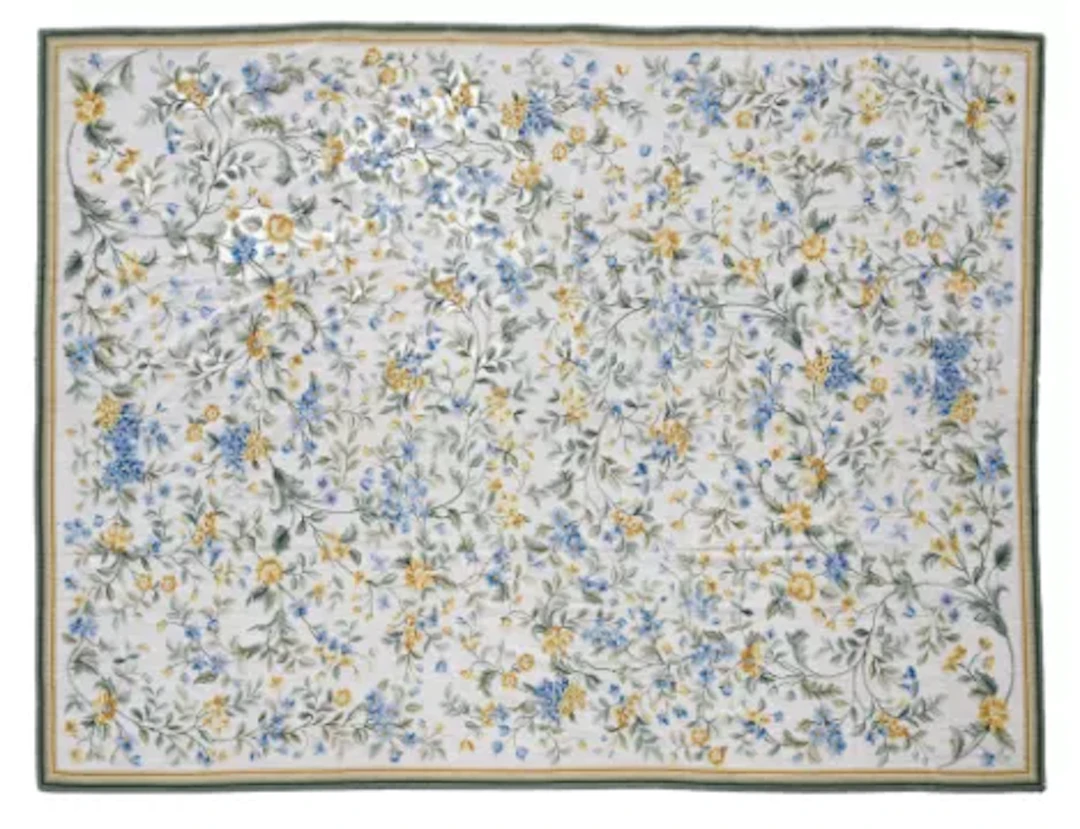 A NEEDLEPOINT CARPET