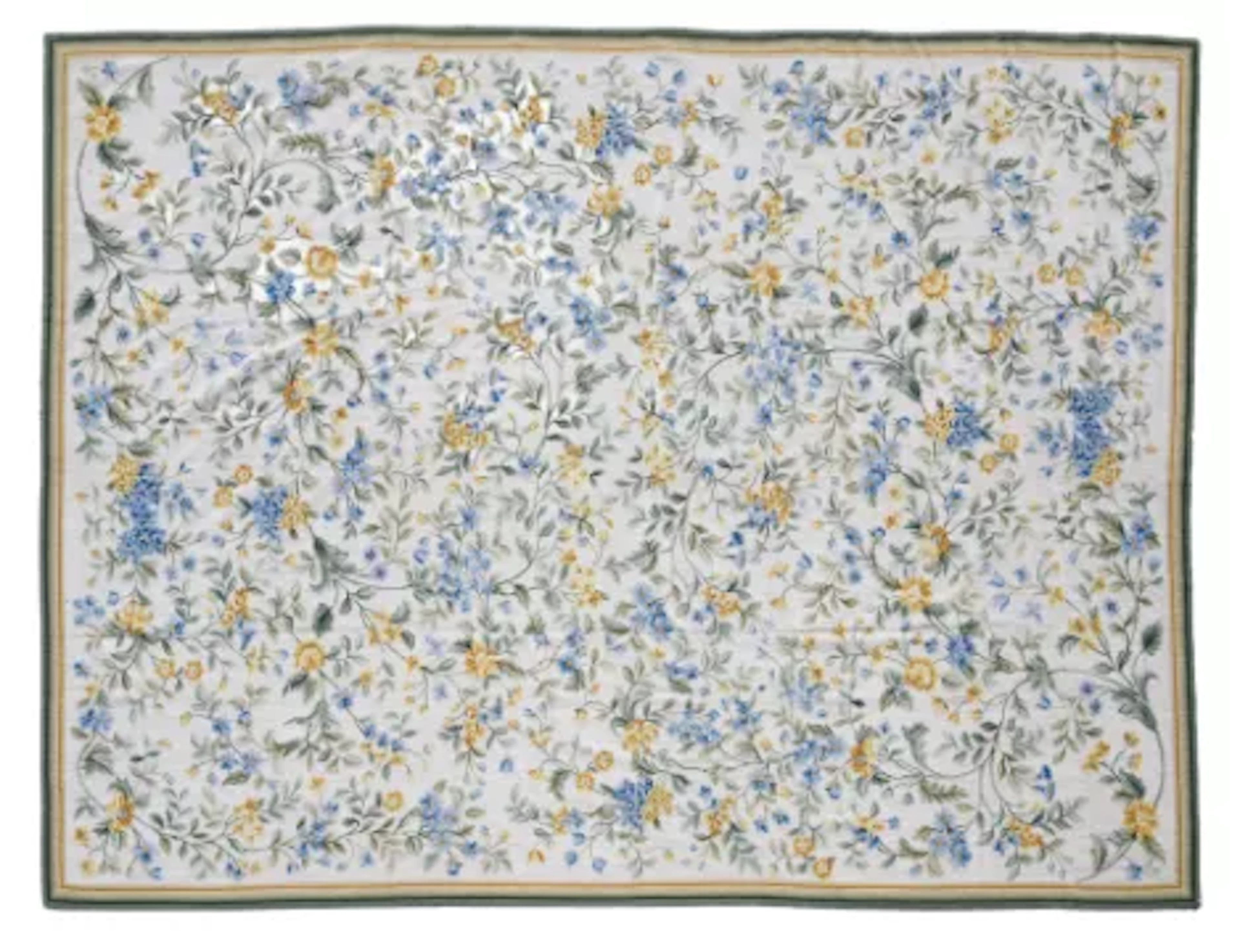 A NEEDLEPOINT CARPET