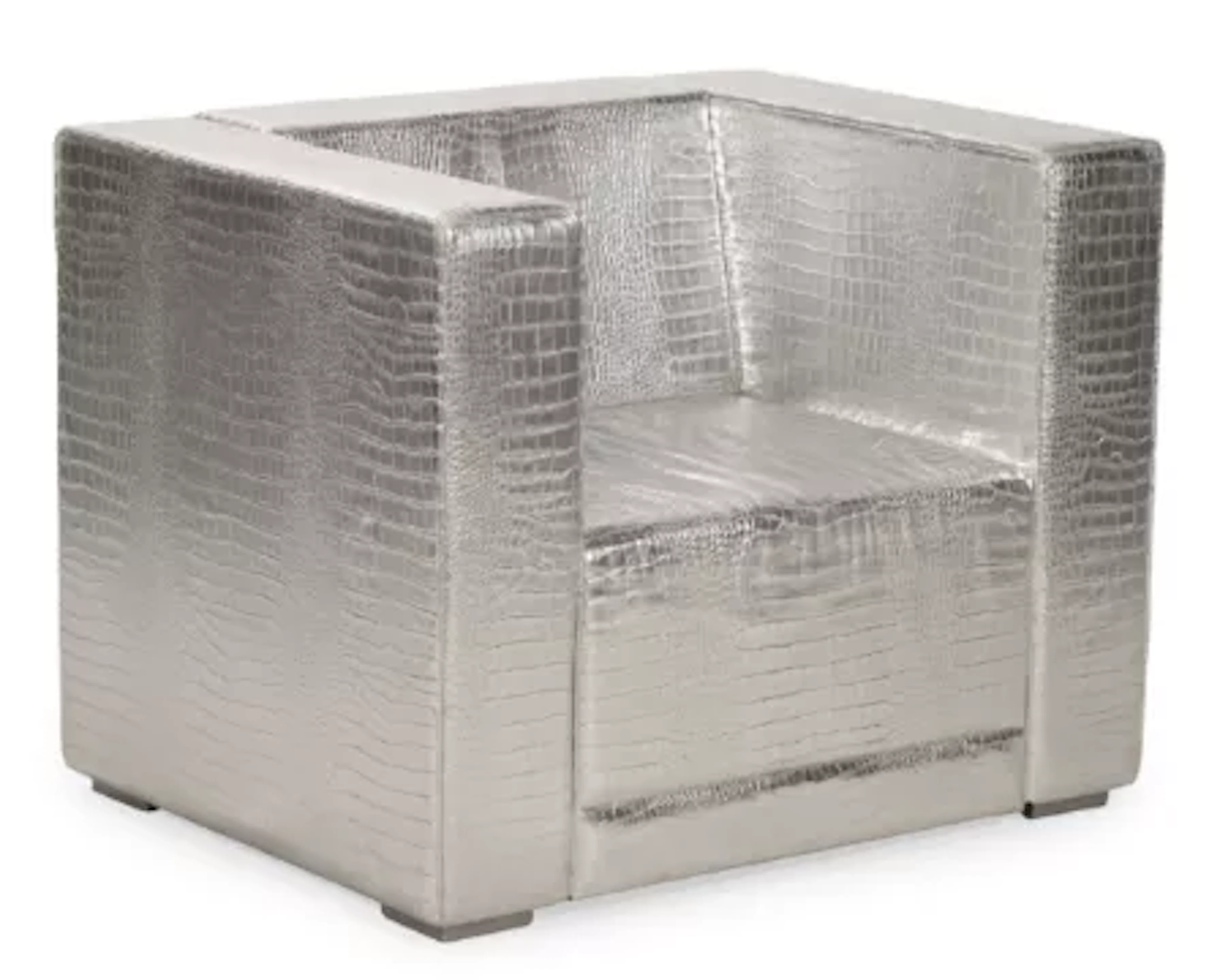PHILIPP PLEIN (GERMAN, B.1978), CLUB ARMCHAIR, CIRCA 2000