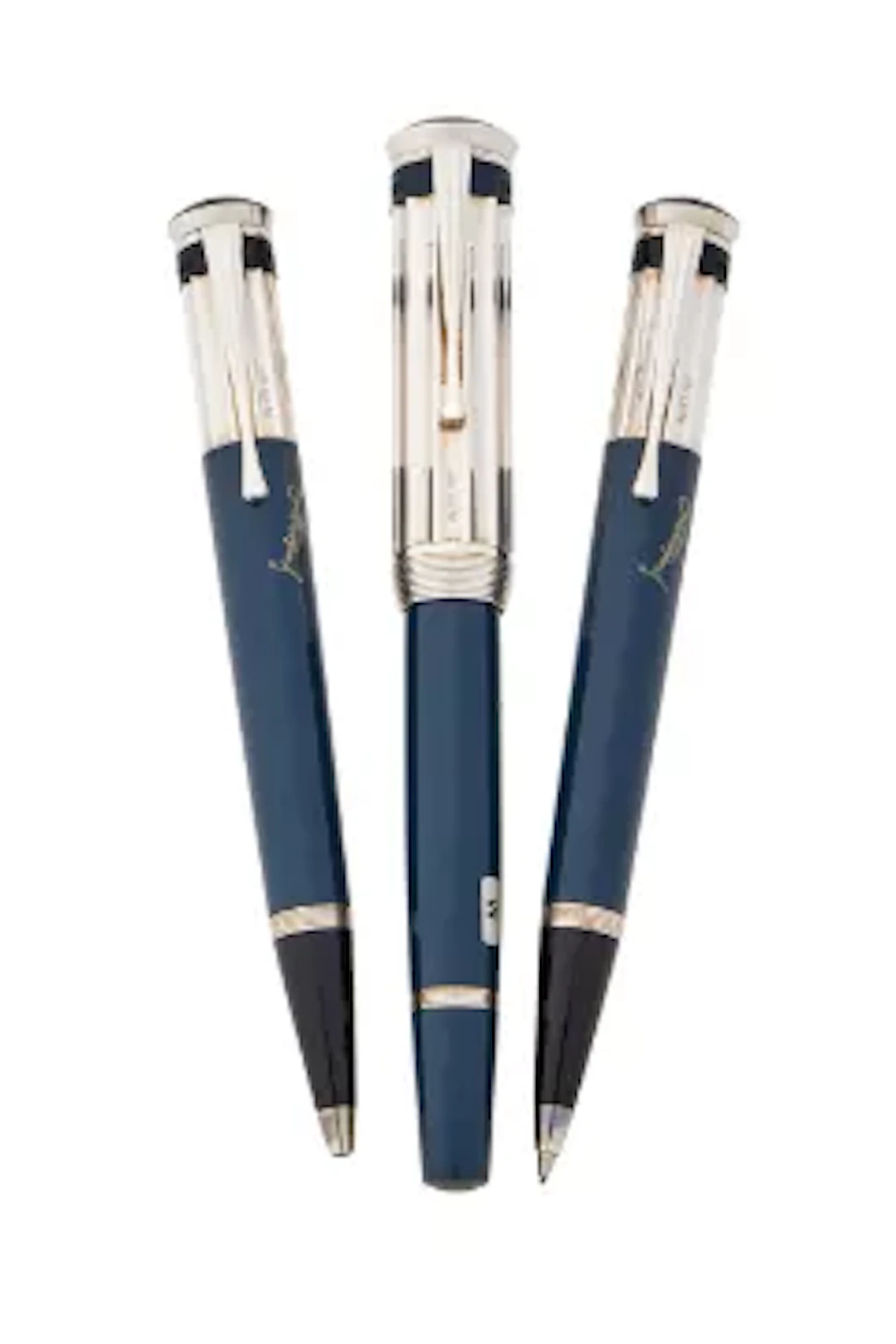 MONTBLANC, WRITERS EDITION, CHARLES DICKENS, A LIMITED EDITION THREE PEN SET