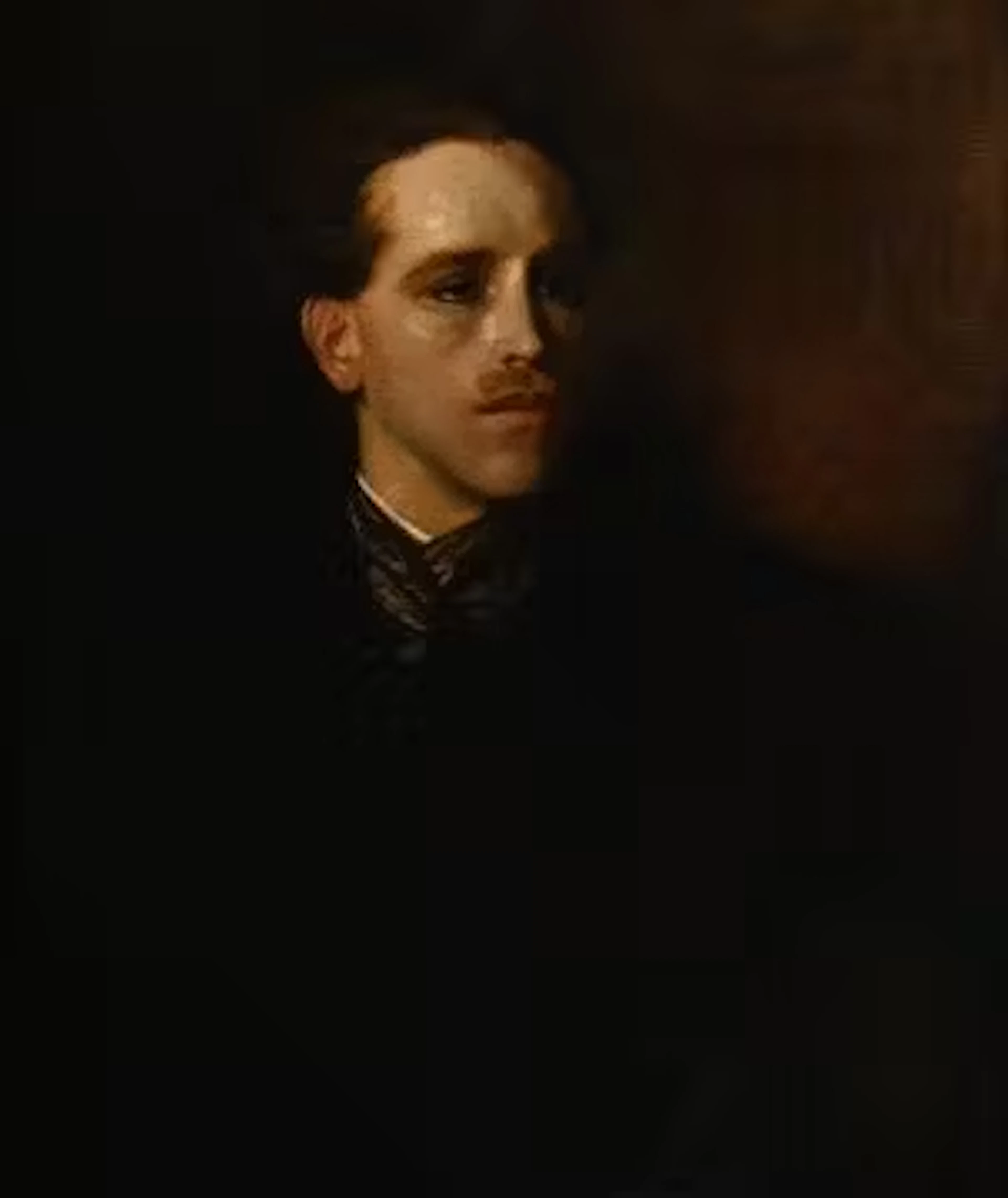 GLYN PHILPOT (BRITISH 1884 -1937), MAN IN BLACK