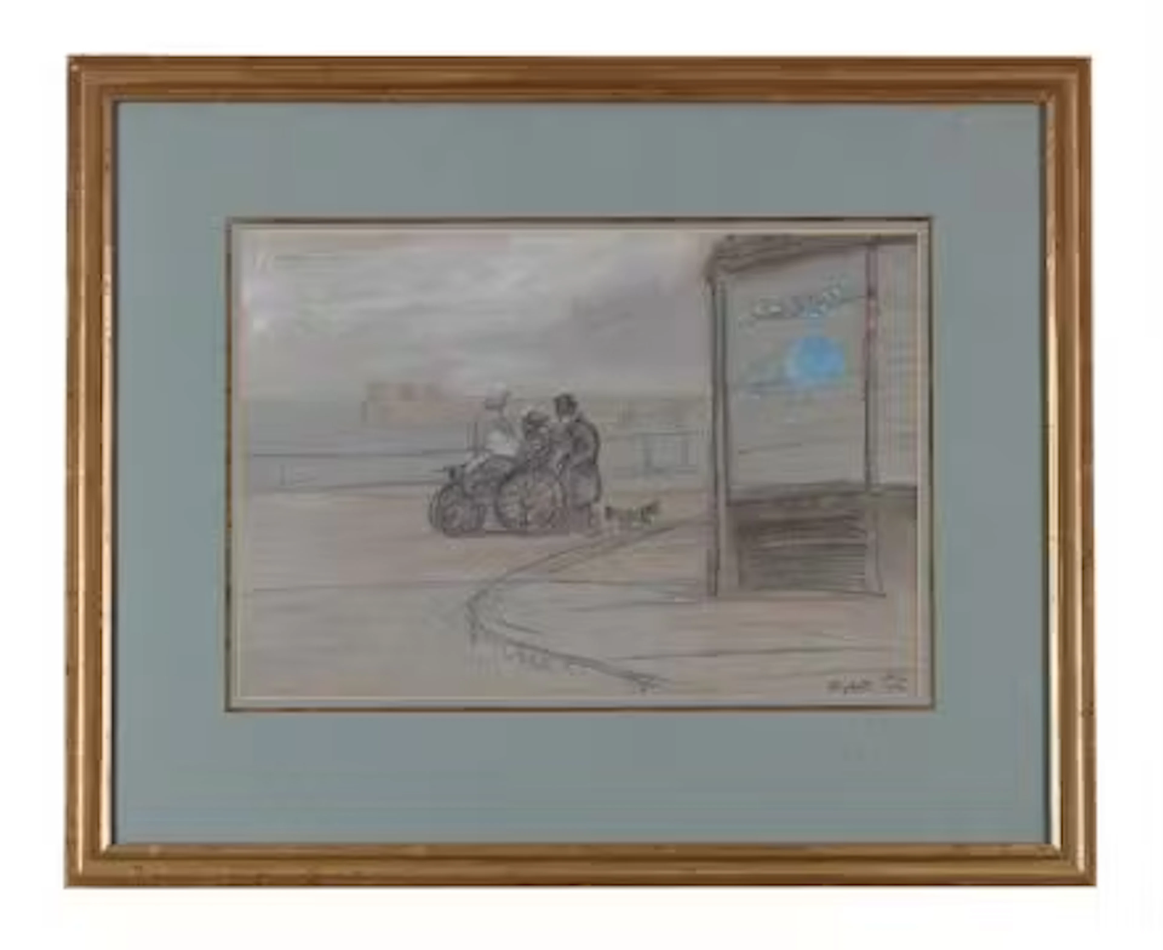 CHARLES EDWARD CONDER (BRITISH 1868-1909), SEA FRONT AT BRIGHTON