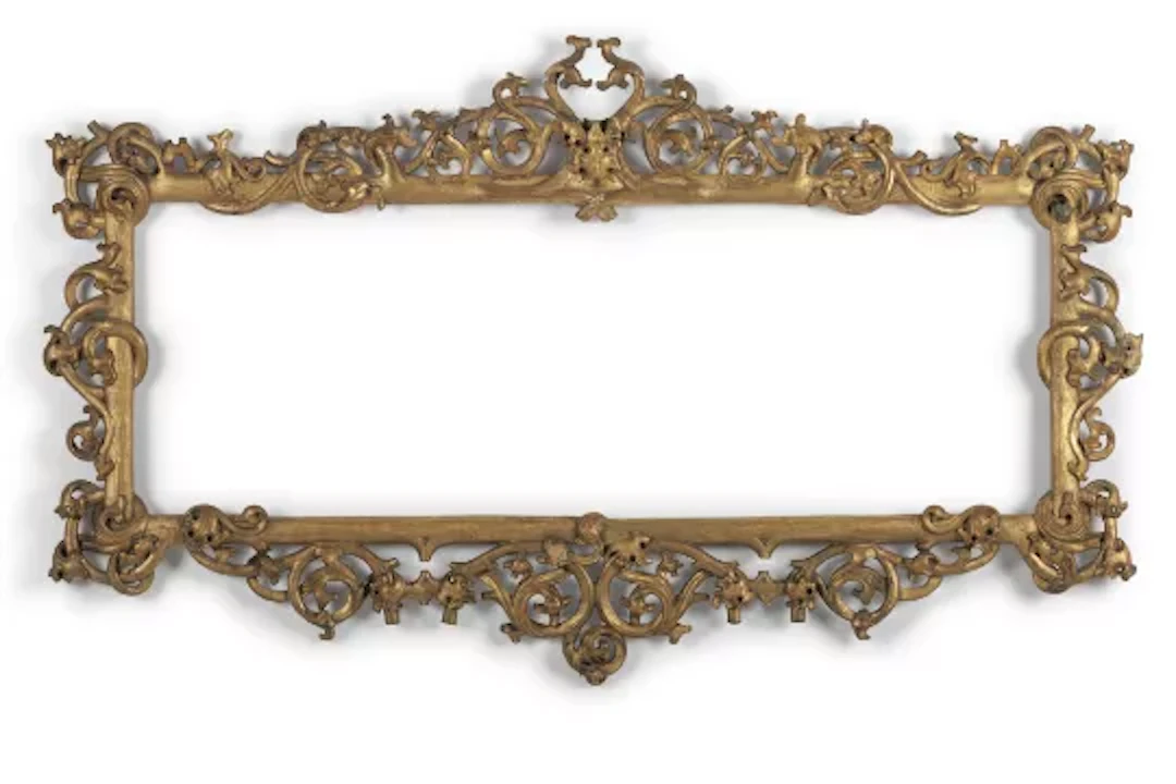 A FLORENTINE GILTWOOD FRAME, ITALIAN, 19TH CENTURY