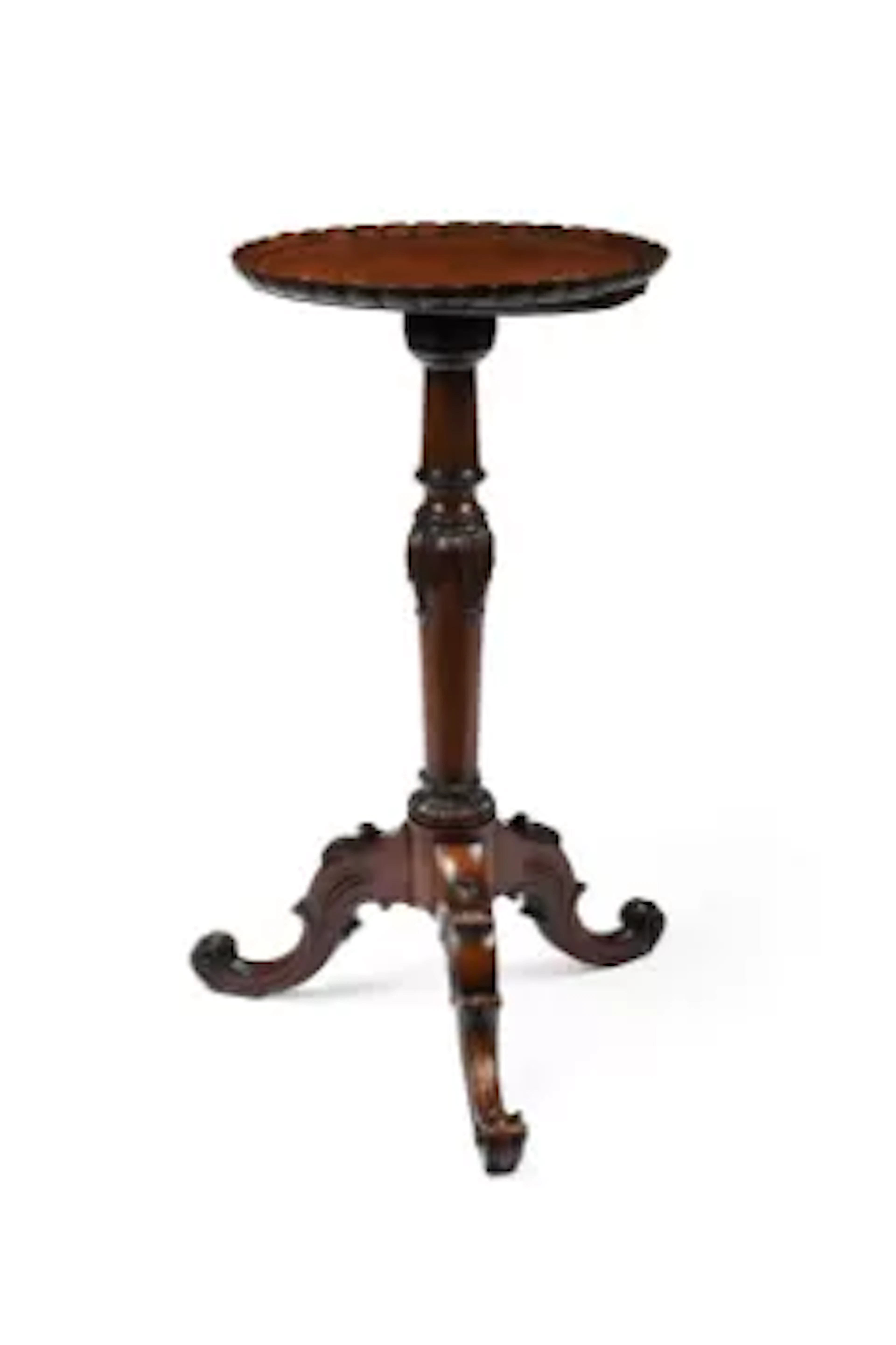 A GEORGE III MAHOGANY KETTLE STAND, ATTRIBUTED TO GILLOWS