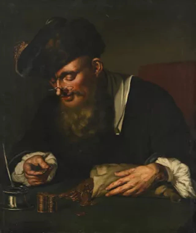 AFTER HERMAN VAN DER MYN, THE MISER