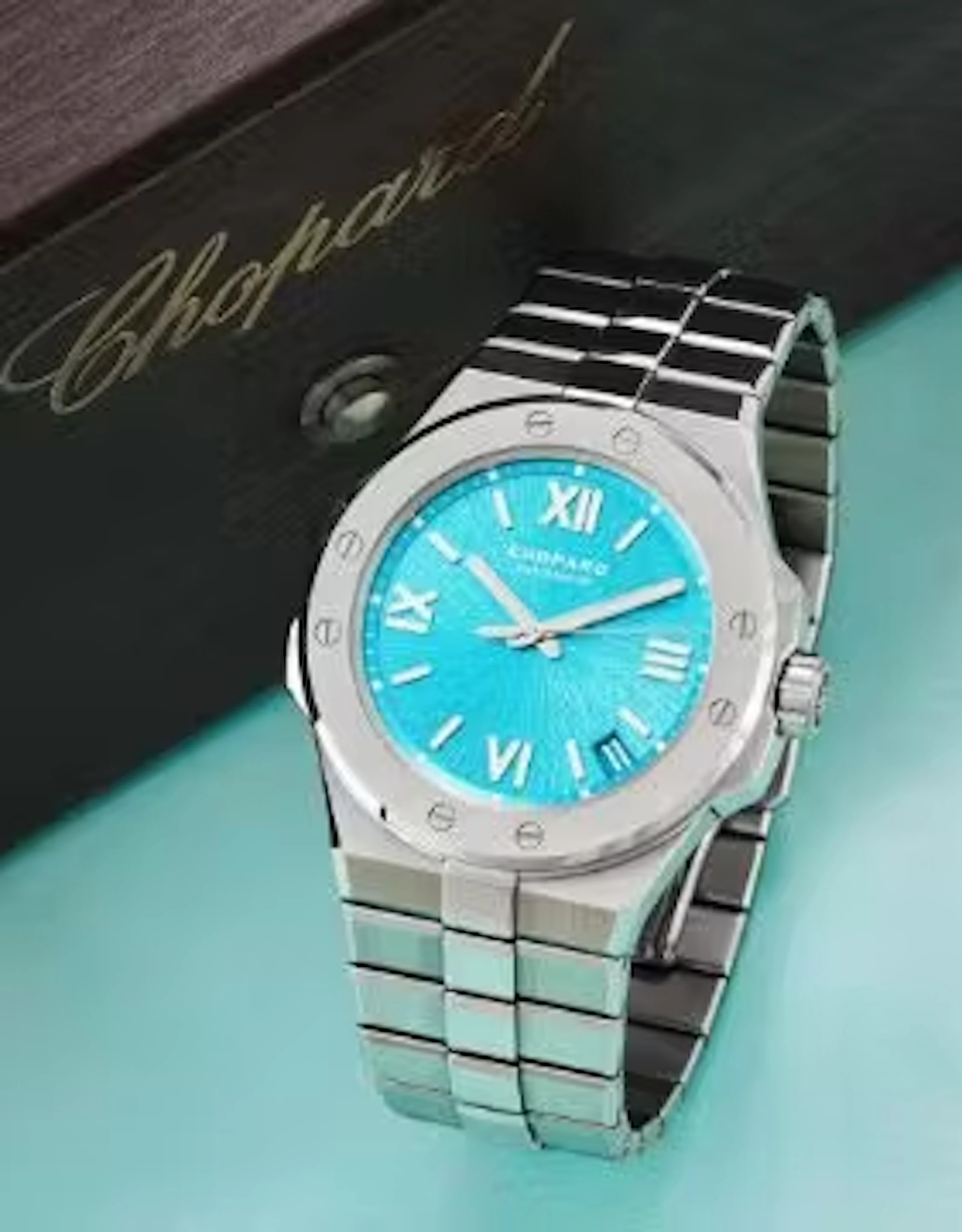 CHOPARD, ALPINE EAGLE, REF. 8600, A STAINLESS STEEL BRACELET WATCH WITH DATE