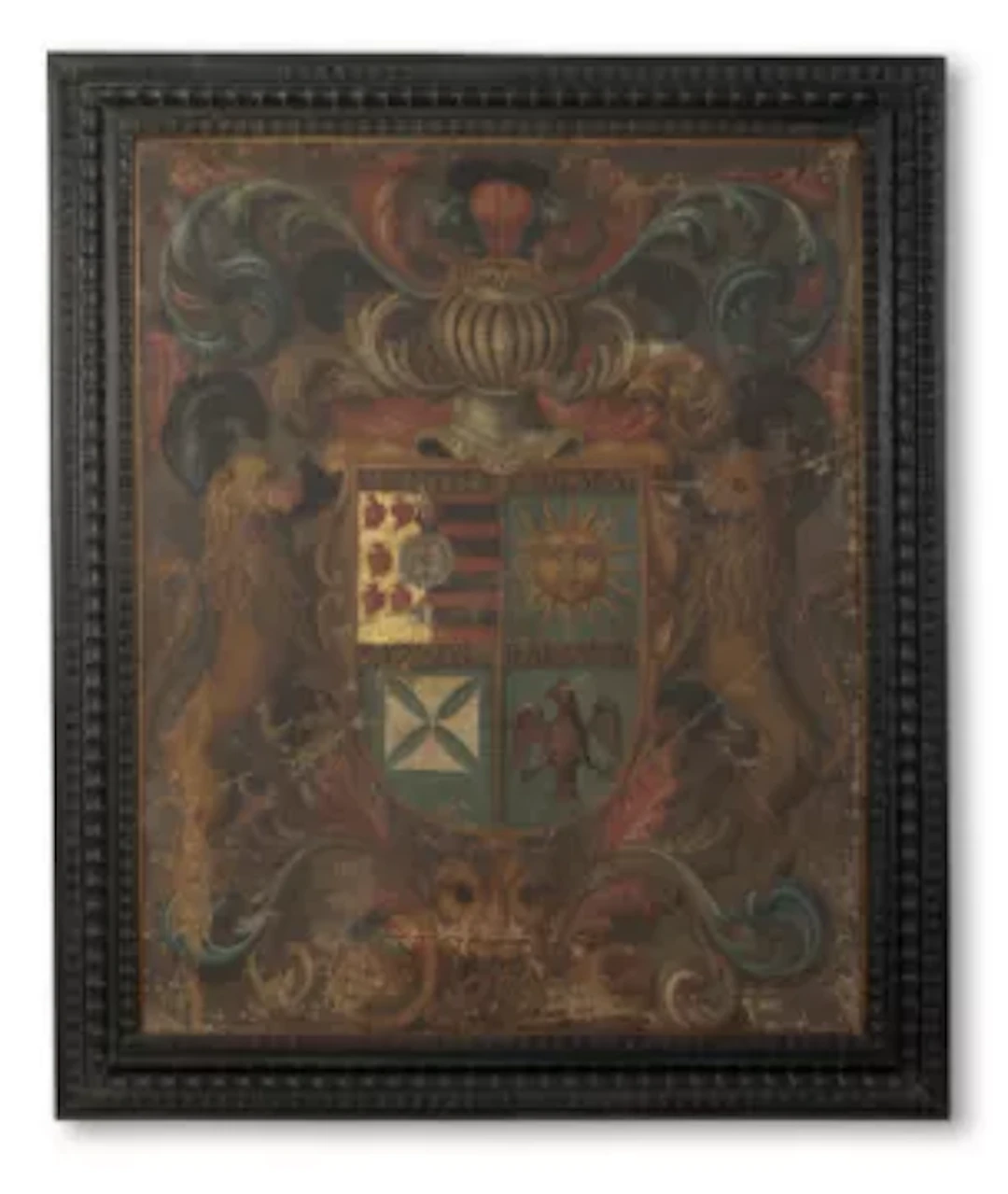 SPANISH SCHOOL, 17TH CENTURY, COAT OF ARMS