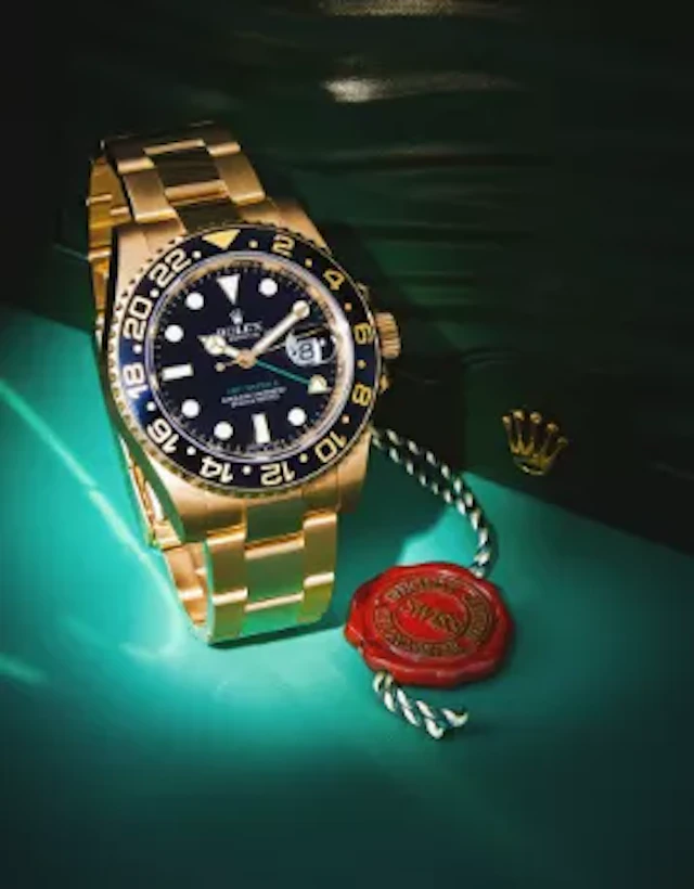ROLEX, OYSTER PERPETUAL GMT-MASTER II, REF. 116718LN, AN 18 CARAT