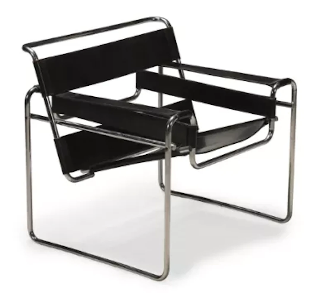 MARCEL BREUER (HUNGARIAN/AMERICAN, 1902-1981), 'WASSILY/ MODEL B3' ARMCHAIR
