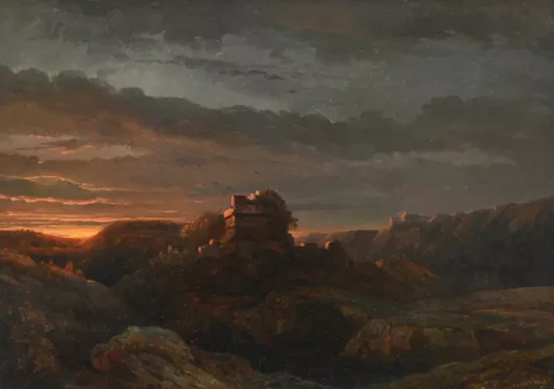 JEAN PIERRE FRANÇOIS LAMORINIERE (FRENCH 1828-1911), TWILIGHT