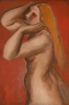 BERNARD MENINSKY (BRITISH 1891-1950), STANDING FEMALE NUDE