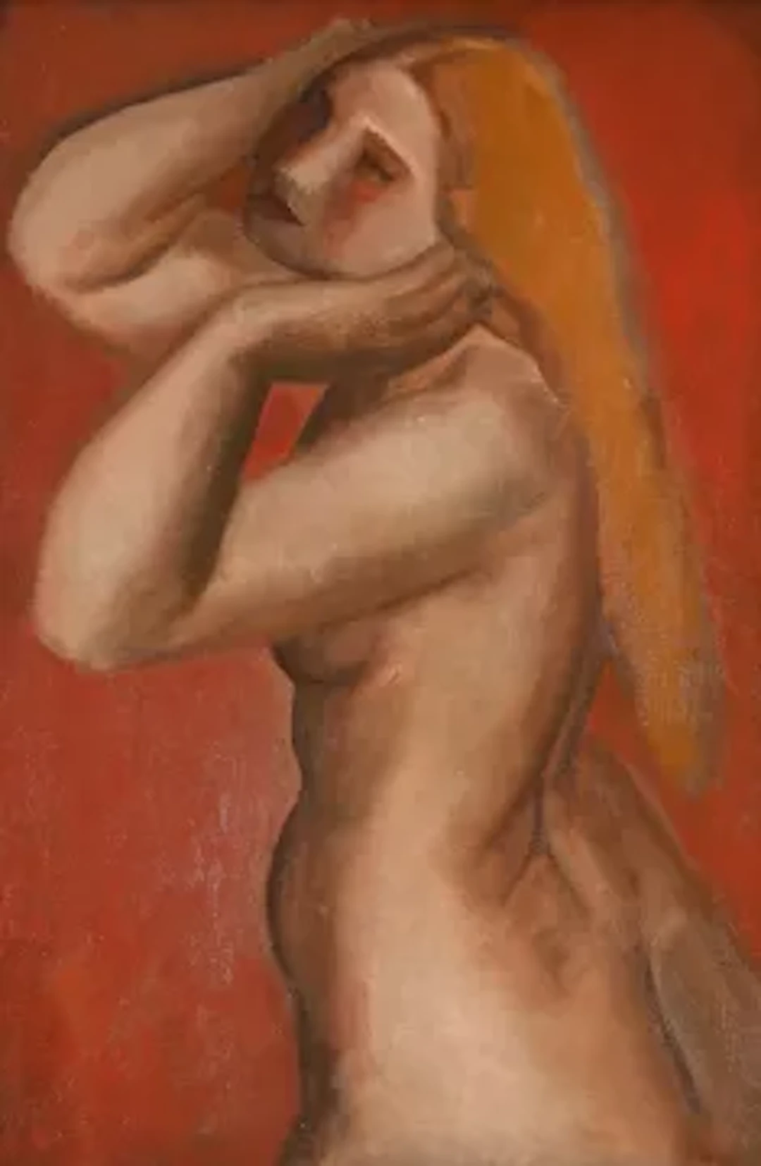 BERNARD MENINSKY (BRITISH 1891-1950), STANDING FEMALE NUDE