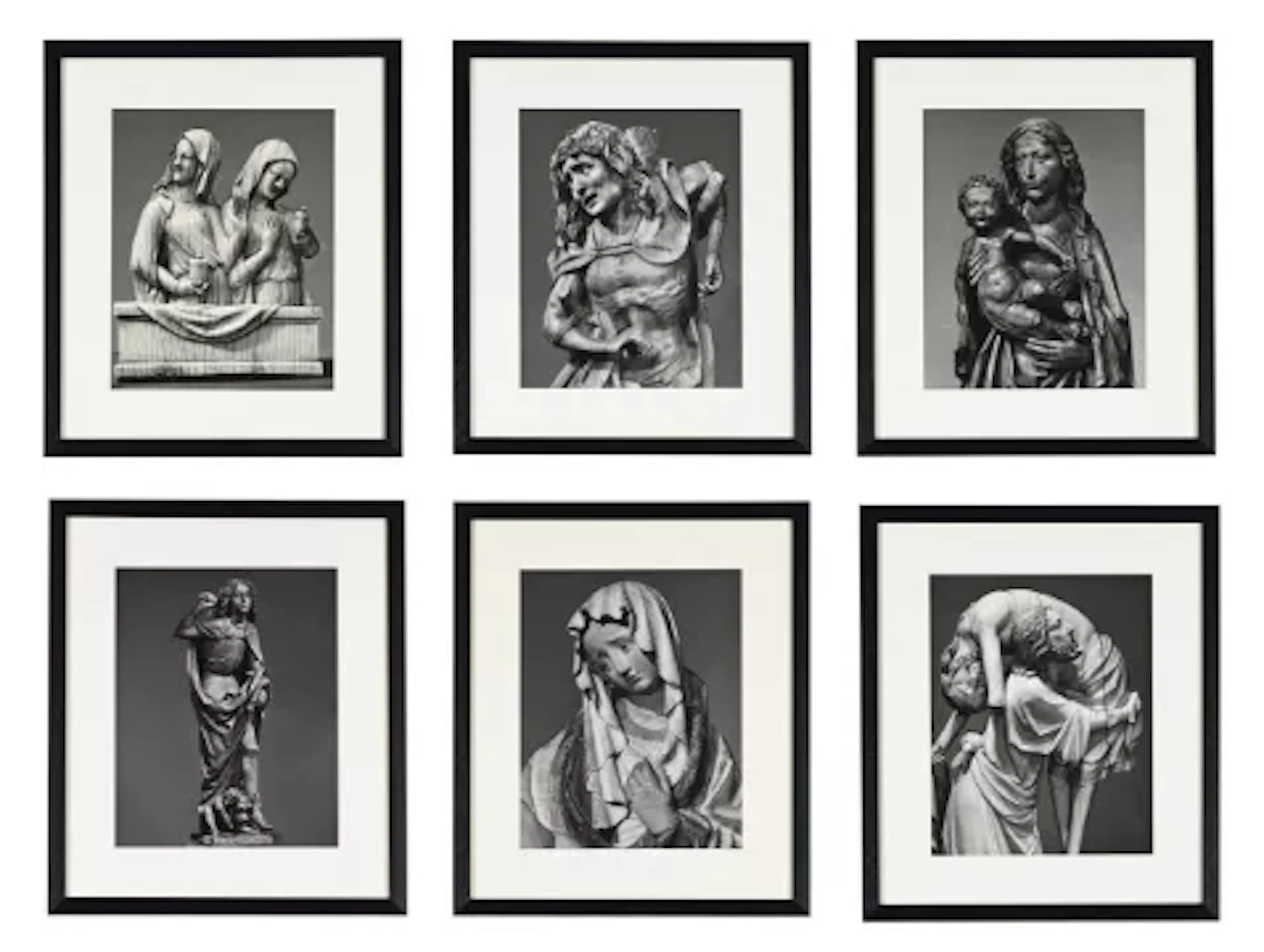 λ FREDERICK LESLIE KENNETT FIBP (1924-2012), A SET OF SIX BLACK AND