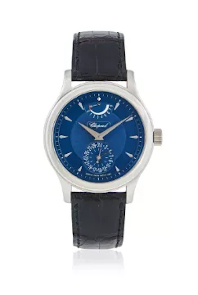 Y CHOPARD, LUC QUATTRO, REF. 16/91863, A LIMITED EDITION PLATINUM WRISTWATCH