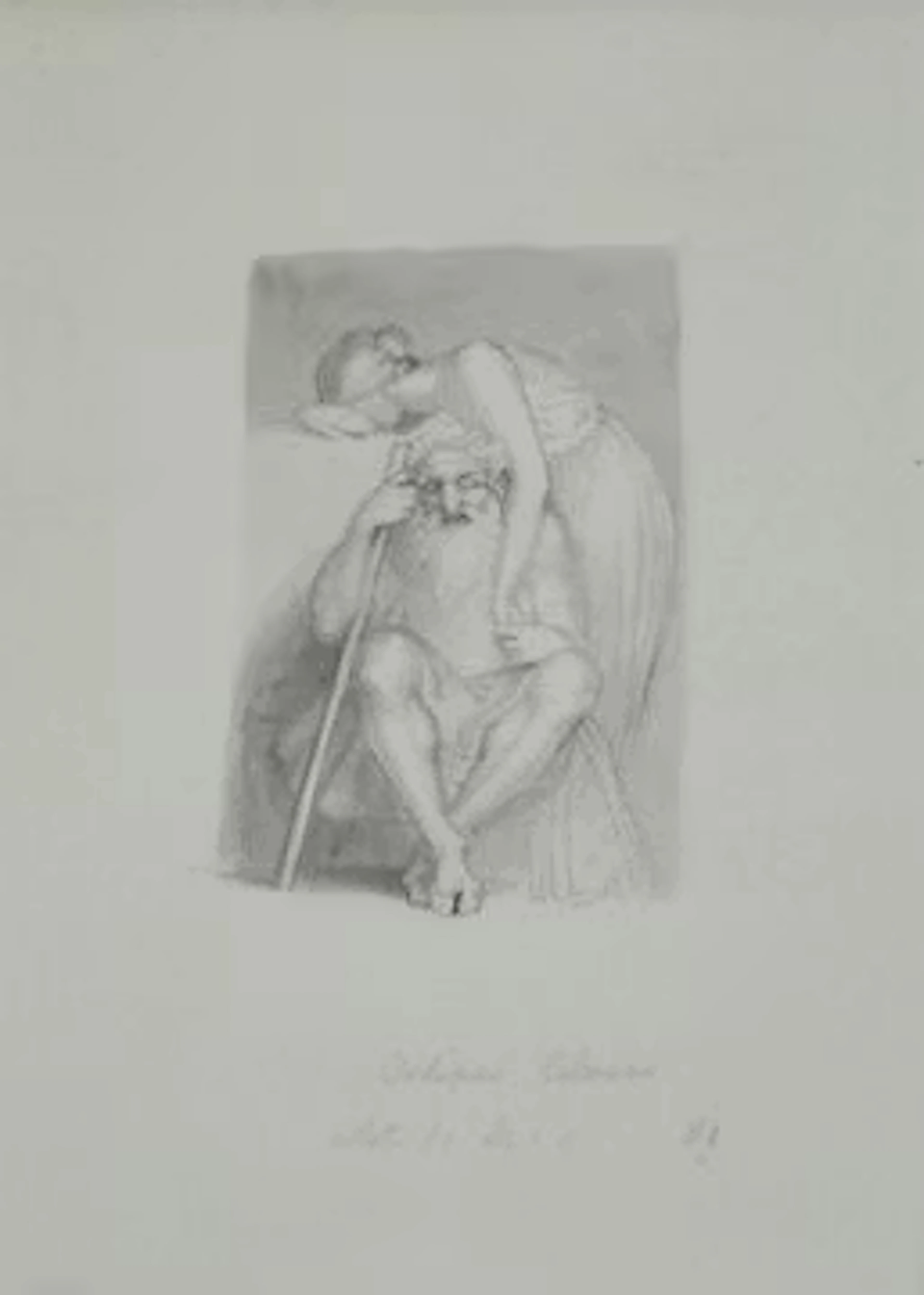 JOHN FLAXMAN R.A. (BRITISH 1755-1826), OEDIPUS AND ANTIGONE