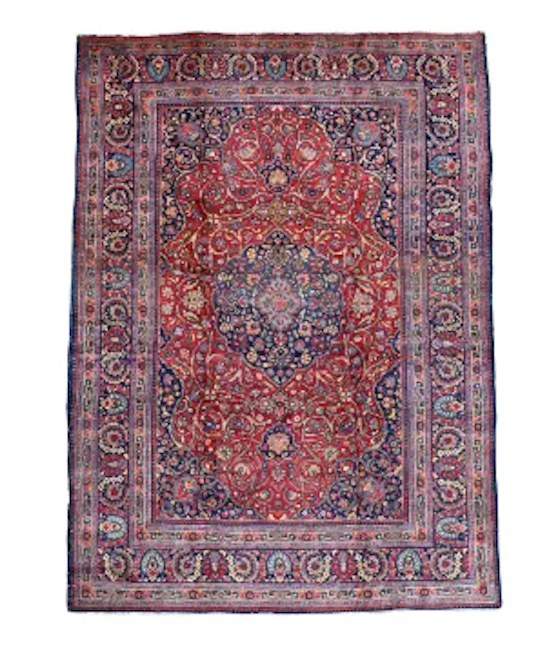 A TABRIZ CARPET, CIRCA 1890