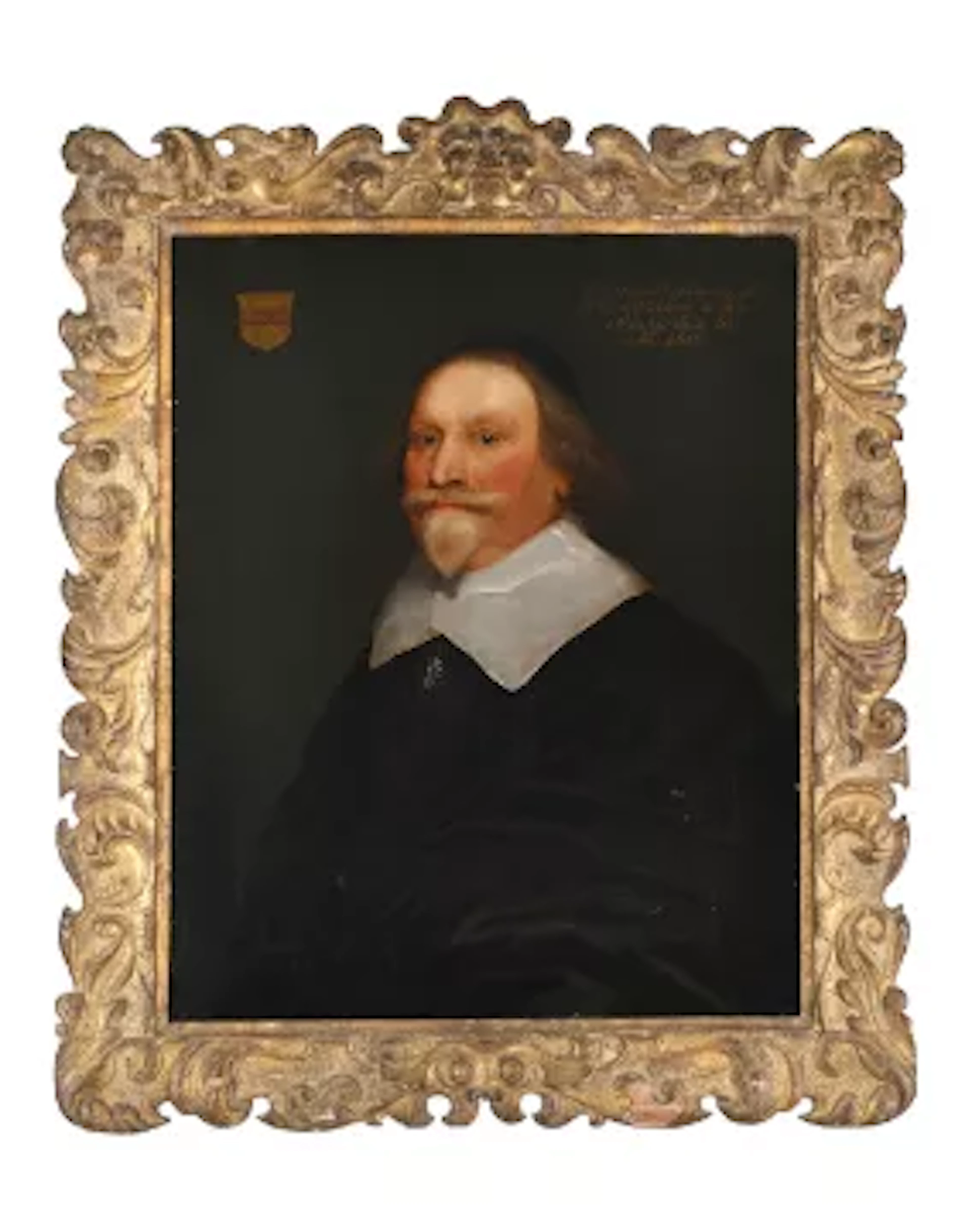 FOLLOWER OF CORNELIUS JOHNSON, PORTRAIT OF SIR SAMUEL LENNARD, KNIGHT