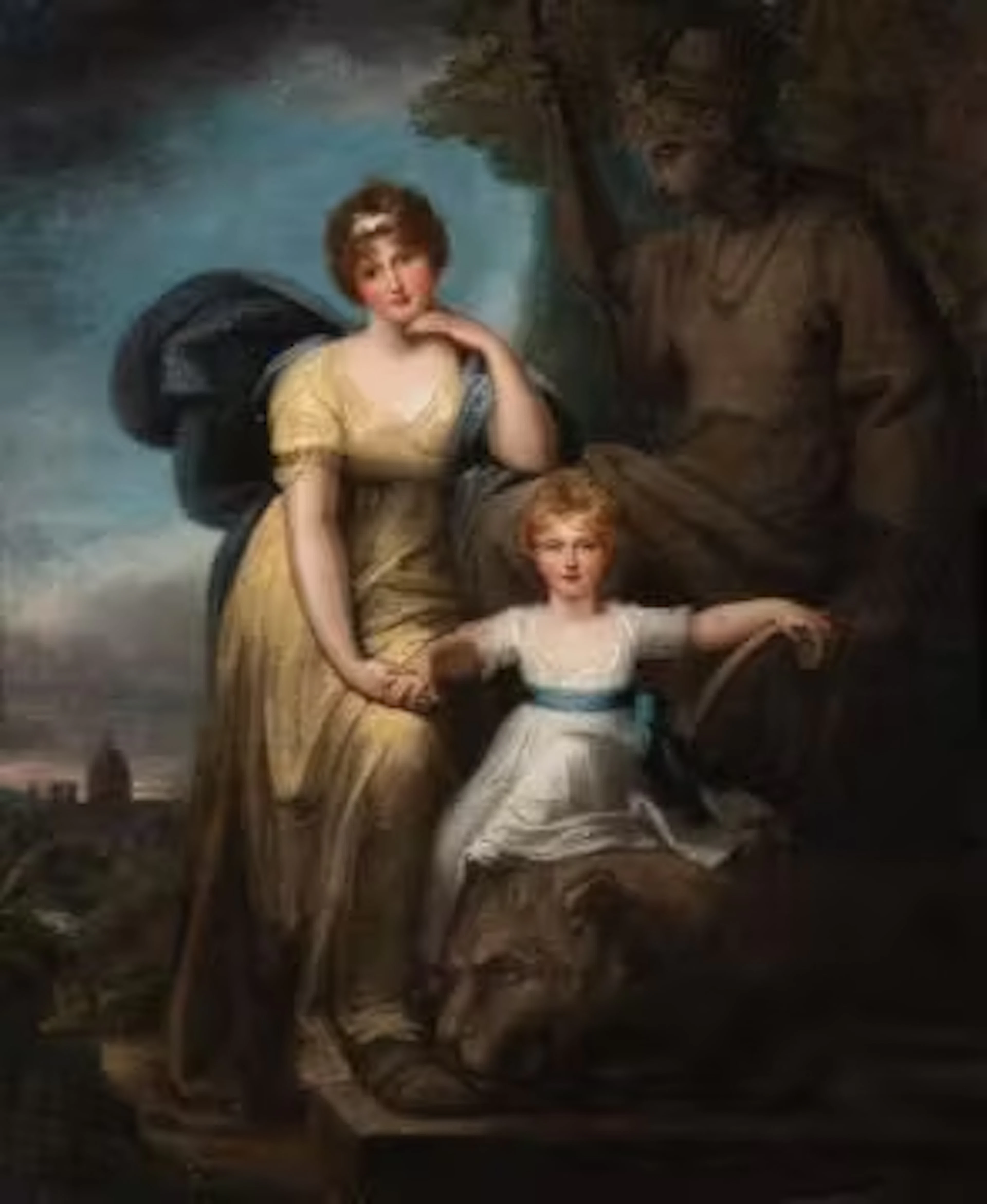MARIA COSWAY (BRITISH 1759/60-1838), PORTRAIT OF CAROLINE, PRINCESS