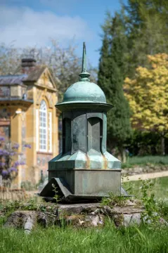 A COPPER ARCHITECTURAL CUPOLA VENT, BY EWART & SON, LATE 19TH CENTURY