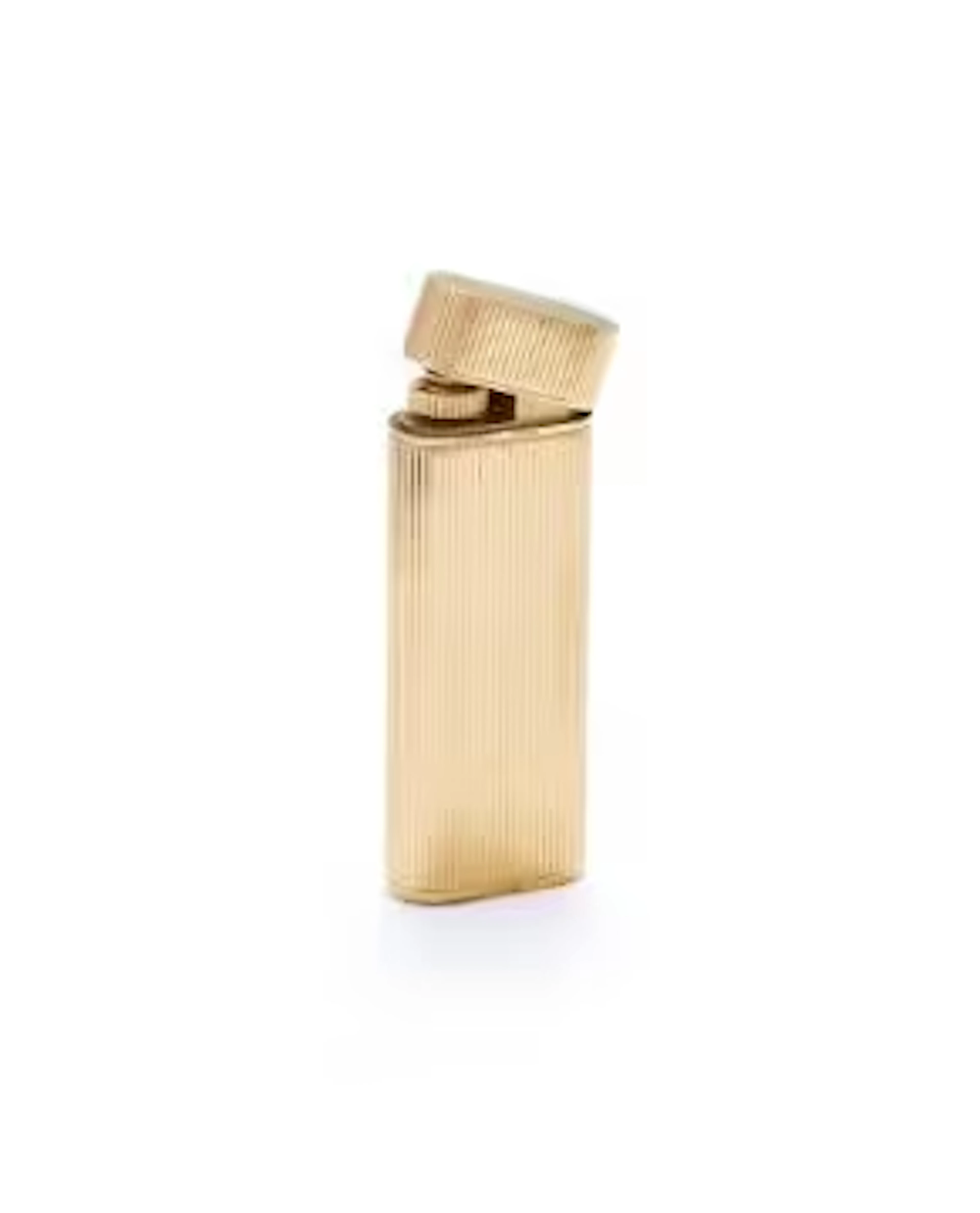 CARTIER, A GOLD SLEEVE LIGHTER