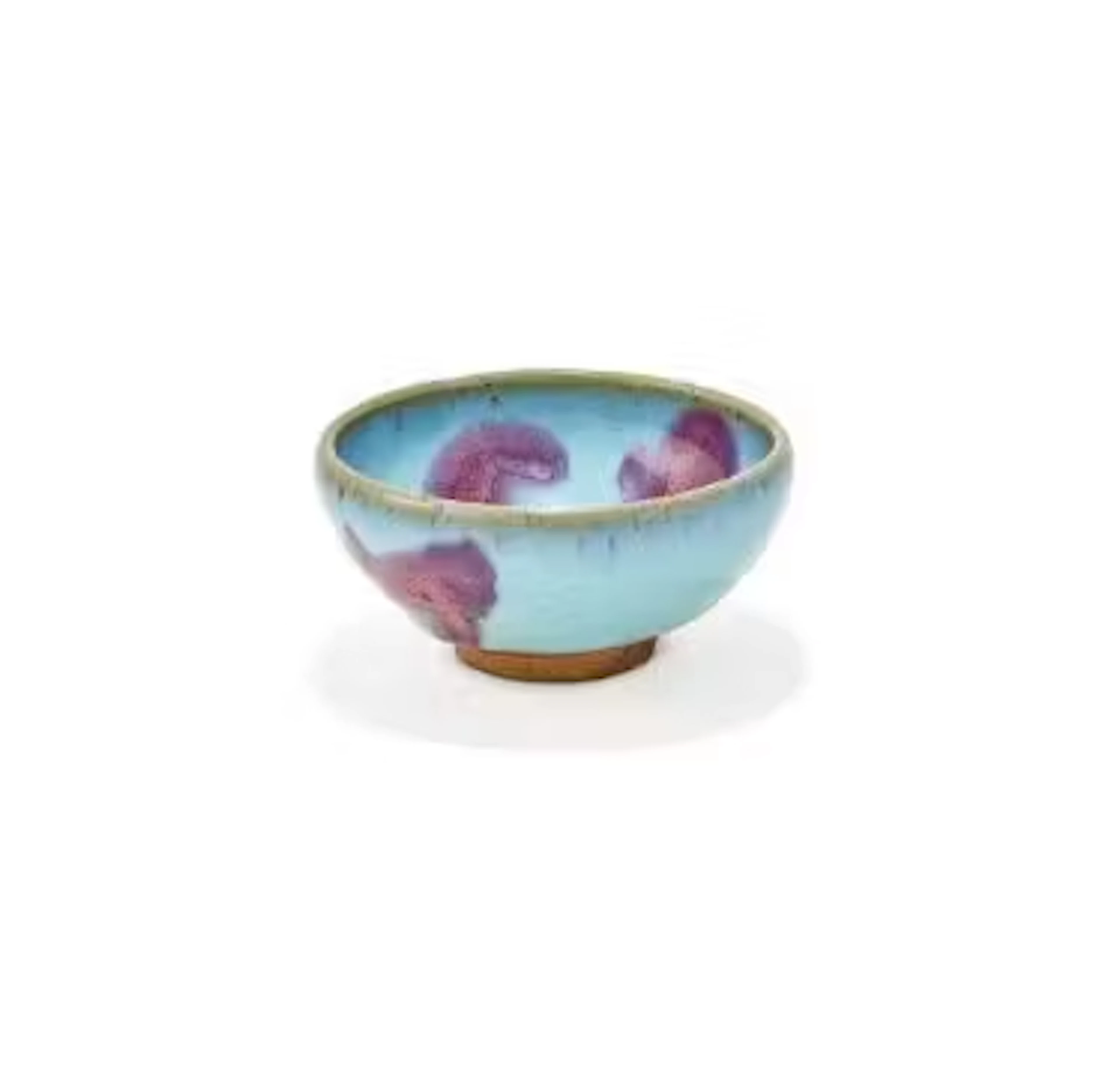 A Chinese 'Jun' purple-splashed bowl