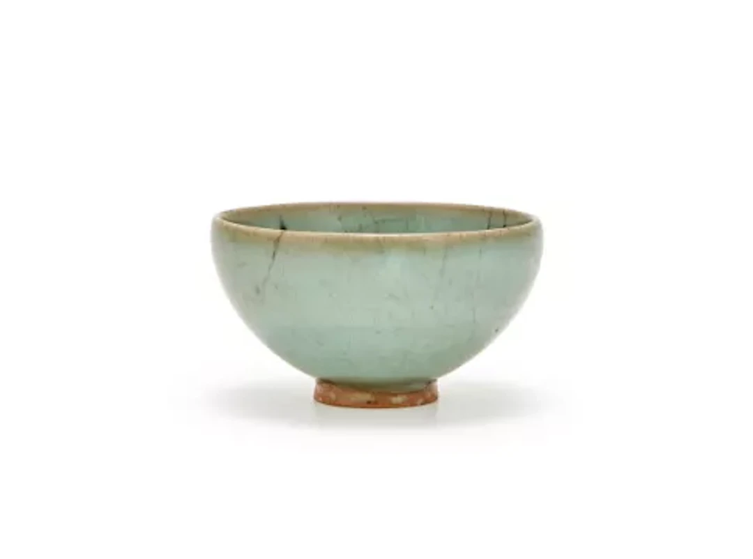 A small Chinese Junyao 'bubble' bowl, Song Dynasty (960 to 1279 CE)