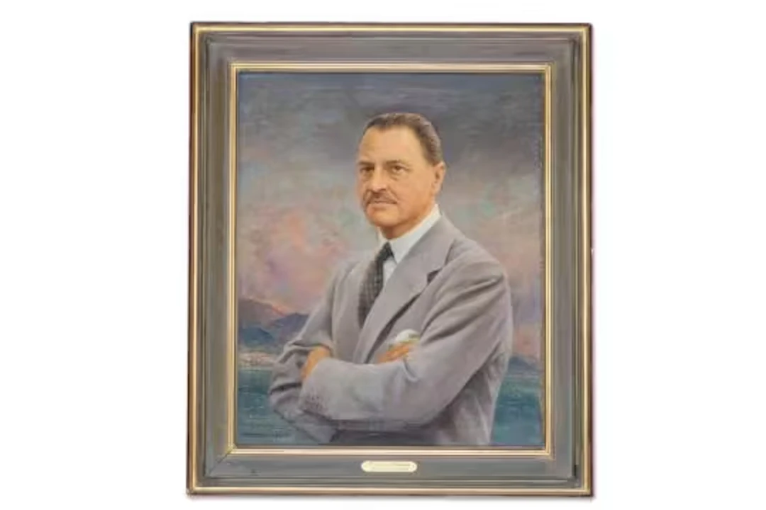 ARTHUR TREVOR HADDON (BRITISH 1864-1941), PORTRAIT OF WILLIAM SOMERSET MAUGHAM